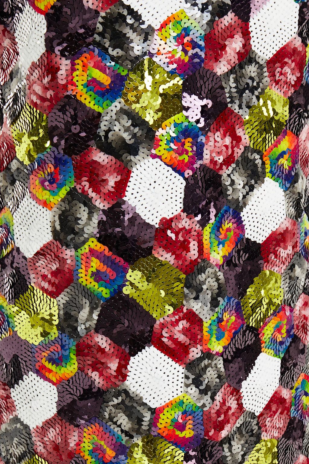 ROTATE BIRGER CHRISTENSEN Number 40 sequined tulle mini dress