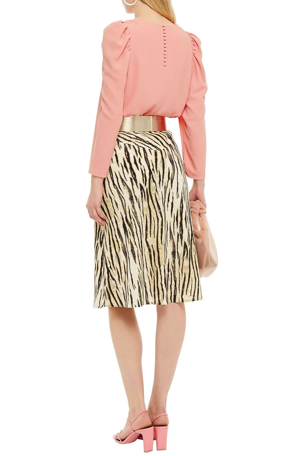 HOFMANN COPENHAGEN Mira ruched crepe blouse