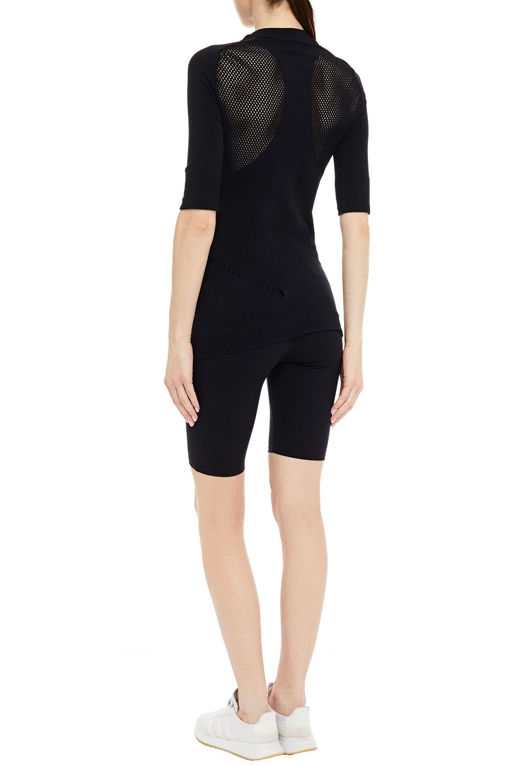 ADIDAS BY STELLA MCCARTNEY Cutout printed stretch top