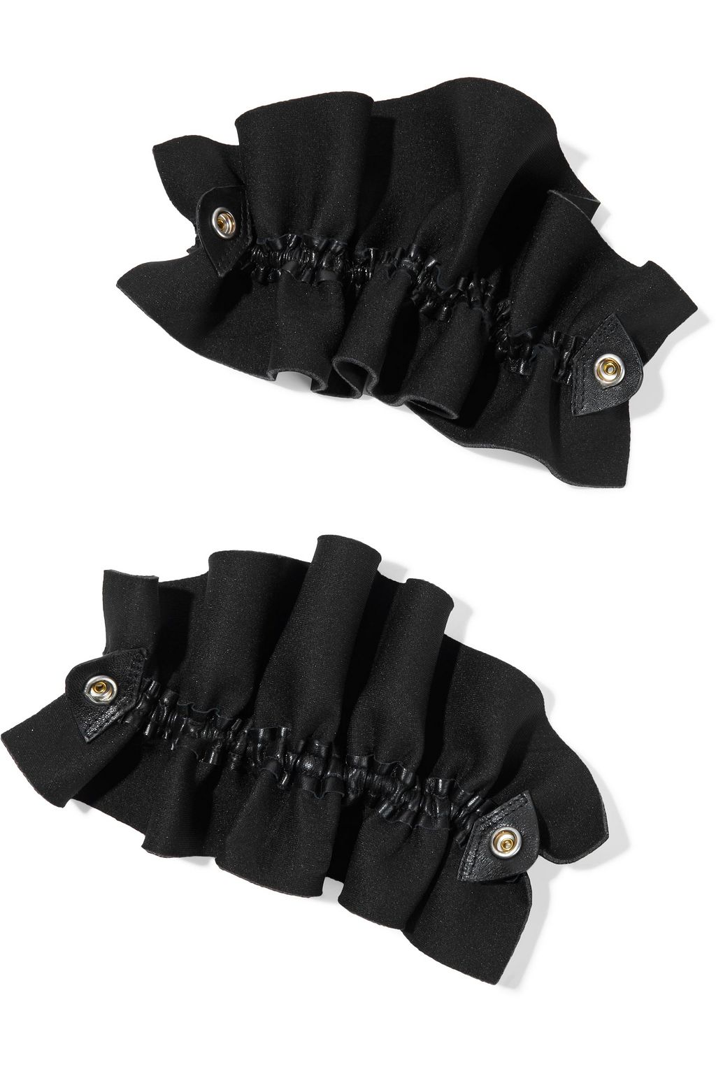 SERGIO ROSSI Extreme Ruffle neoprene appliqués
