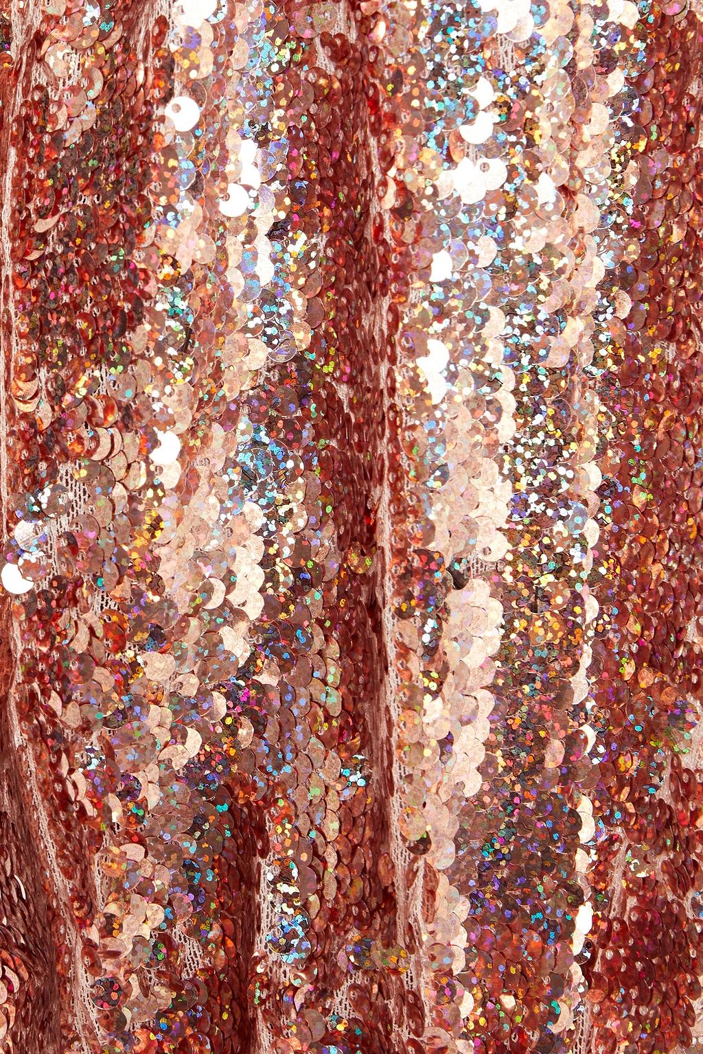 ROTATE BIRGER CHRISTENSEN Katie gathered sequined mesh mini dress
