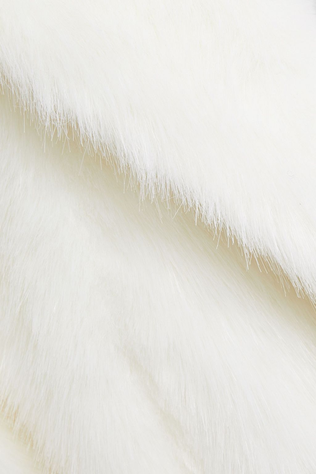 STAND STUDIO Belted faux fur coat