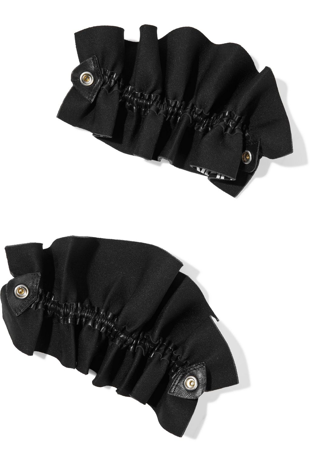 SERGIO ROSSI Extreme Ruffle logo-print neoprene appliqués
