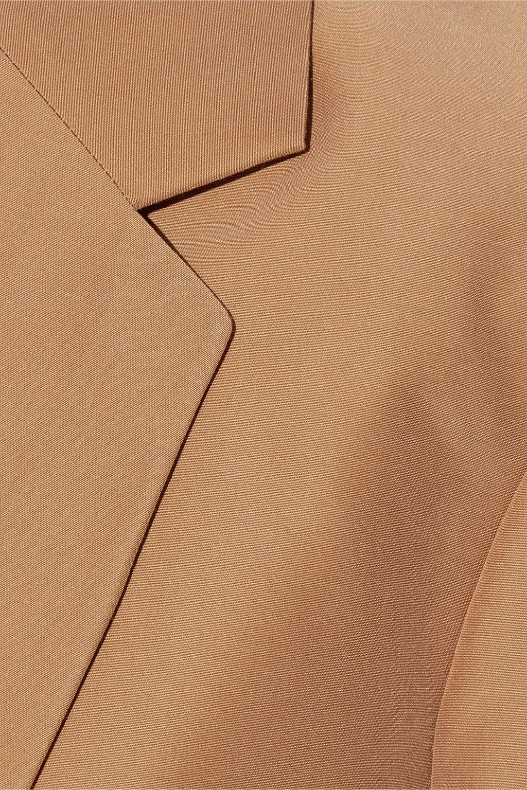 VICTORIA BECKHAM Cotton and silk-blend taffeta jacket