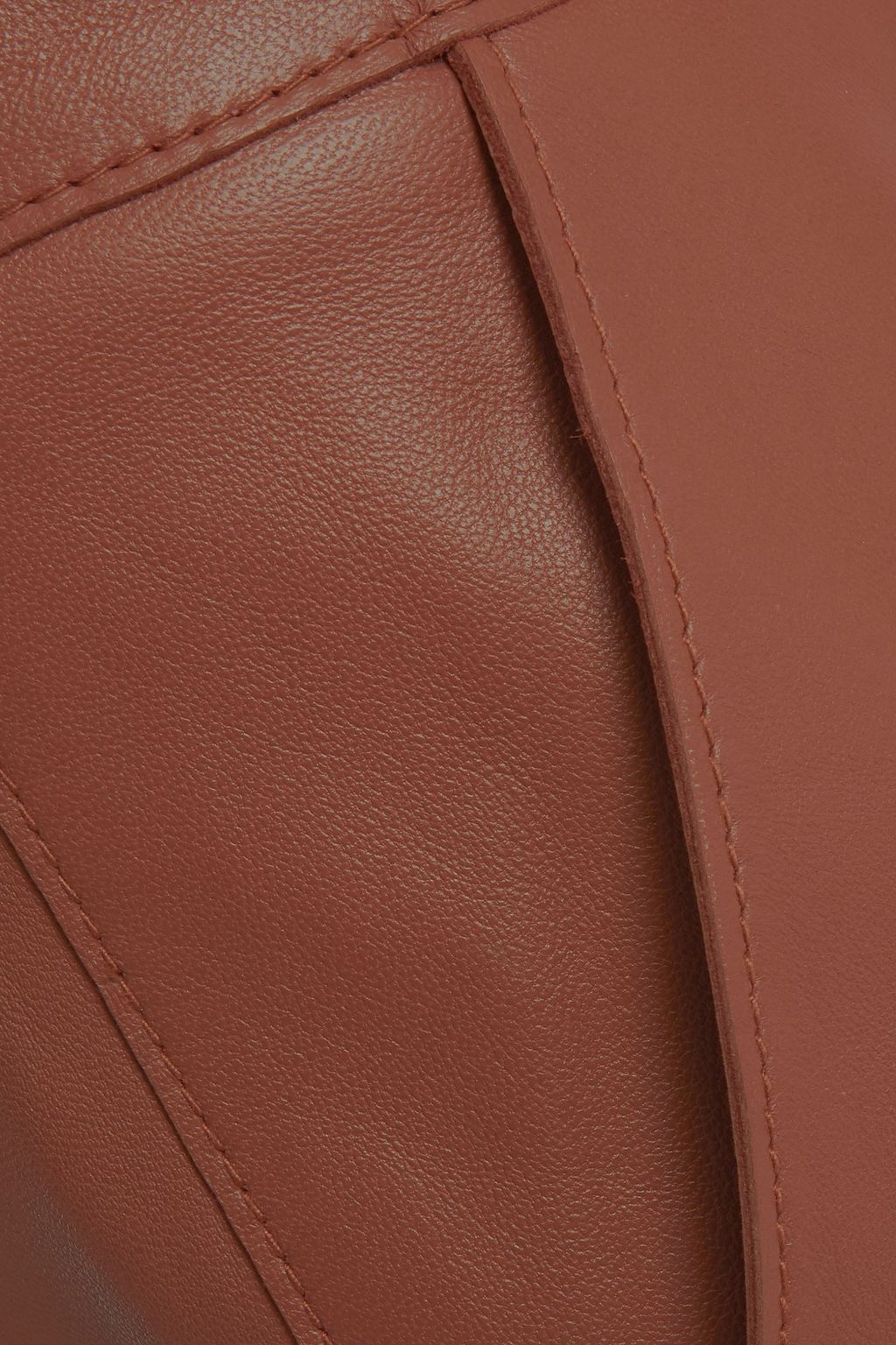 STAND STUDIO Leather wide-leg pants