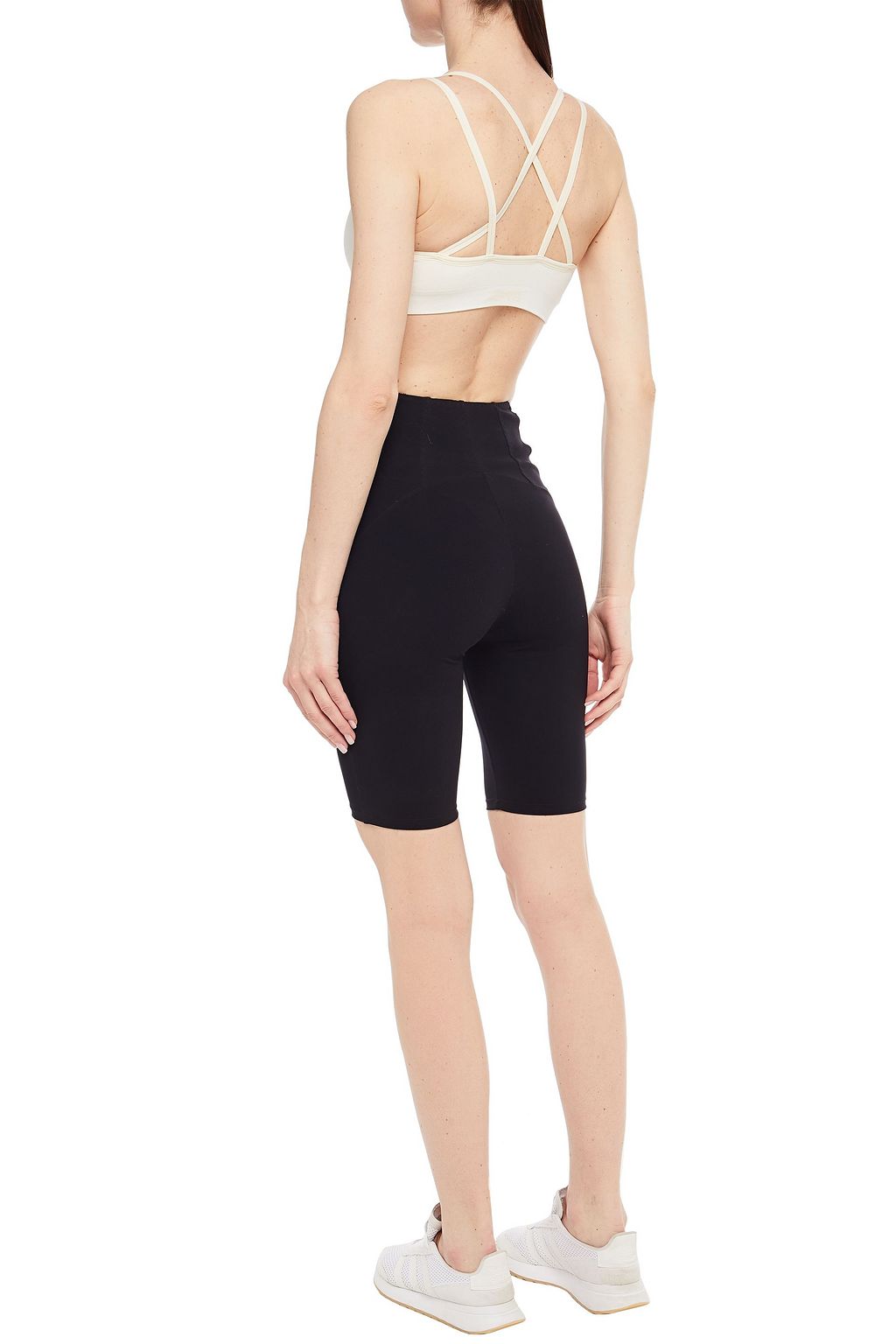 REEBOK X VICTORIA BECKHAM Ribbed stretch-jersey sports bra