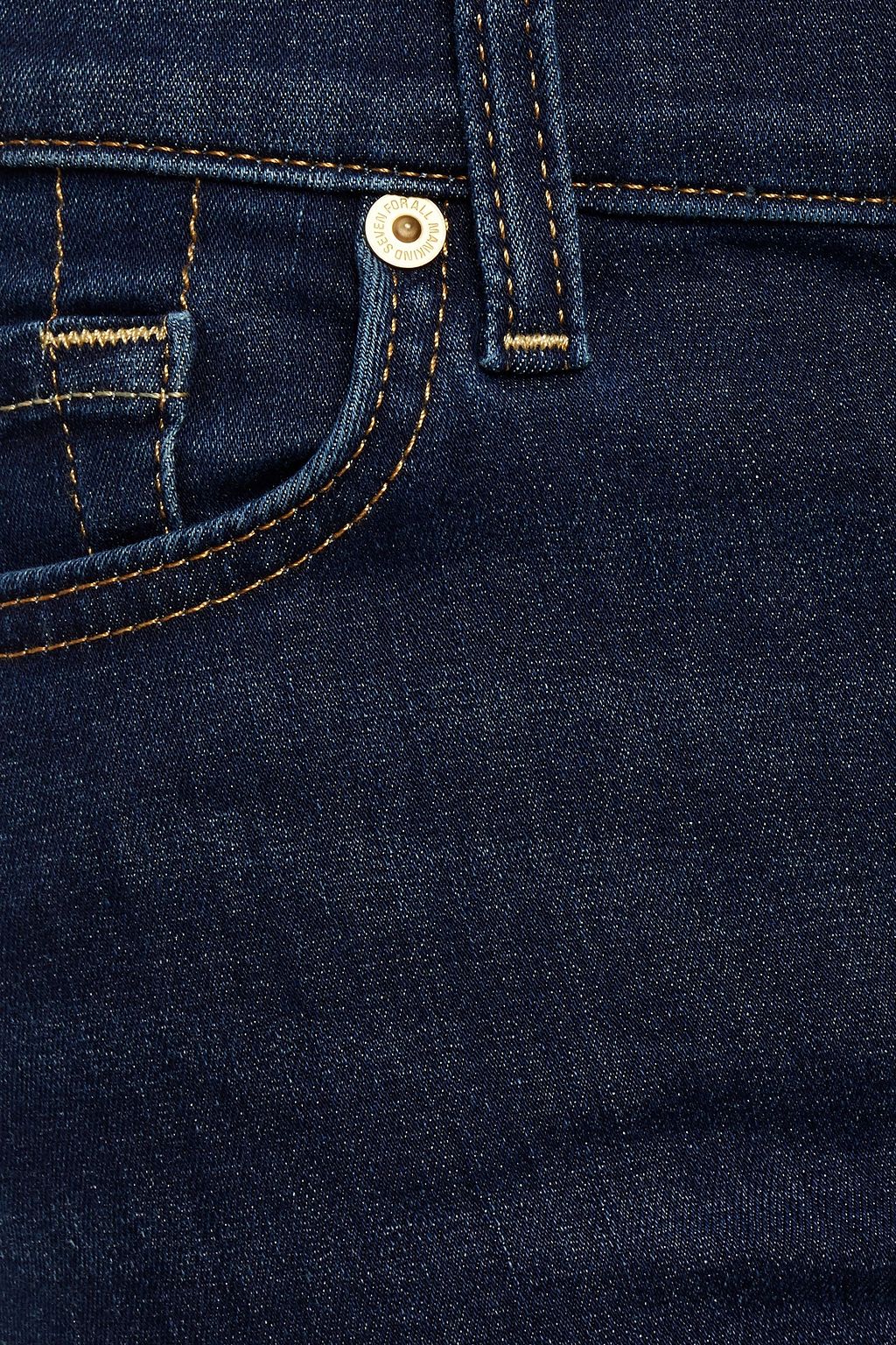 7 FOR ALL MANKIND 미드라이즈 스키니 진