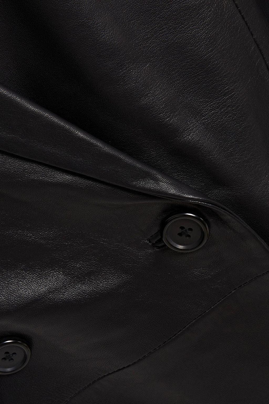 STAND STUDIO + Pernille Teisbaek Cassidy double-breasted leather blazer
