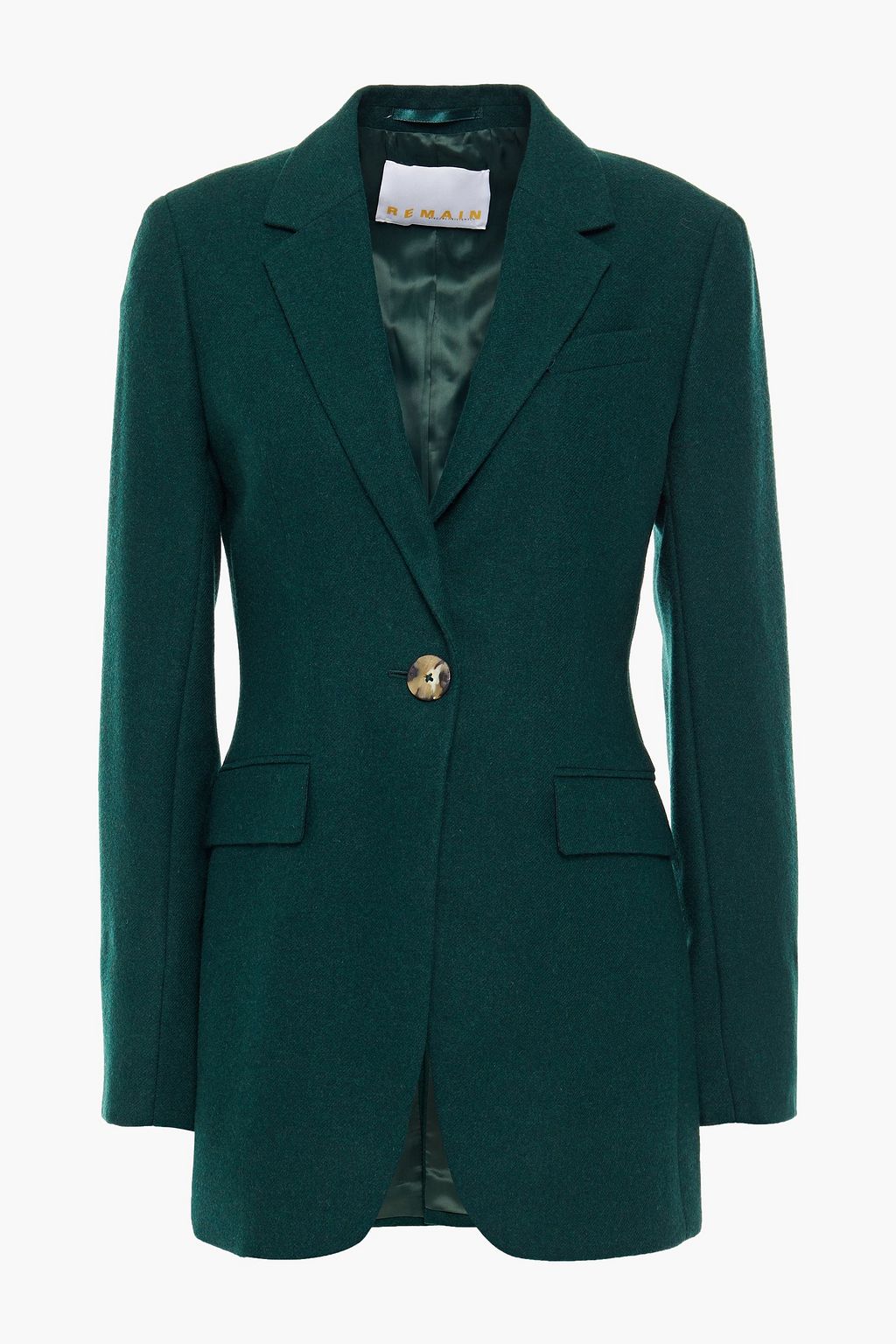 REMAIN BIRGER CHRISTENSEN Tyron brushed wool-blend felt blazer | Sale ...