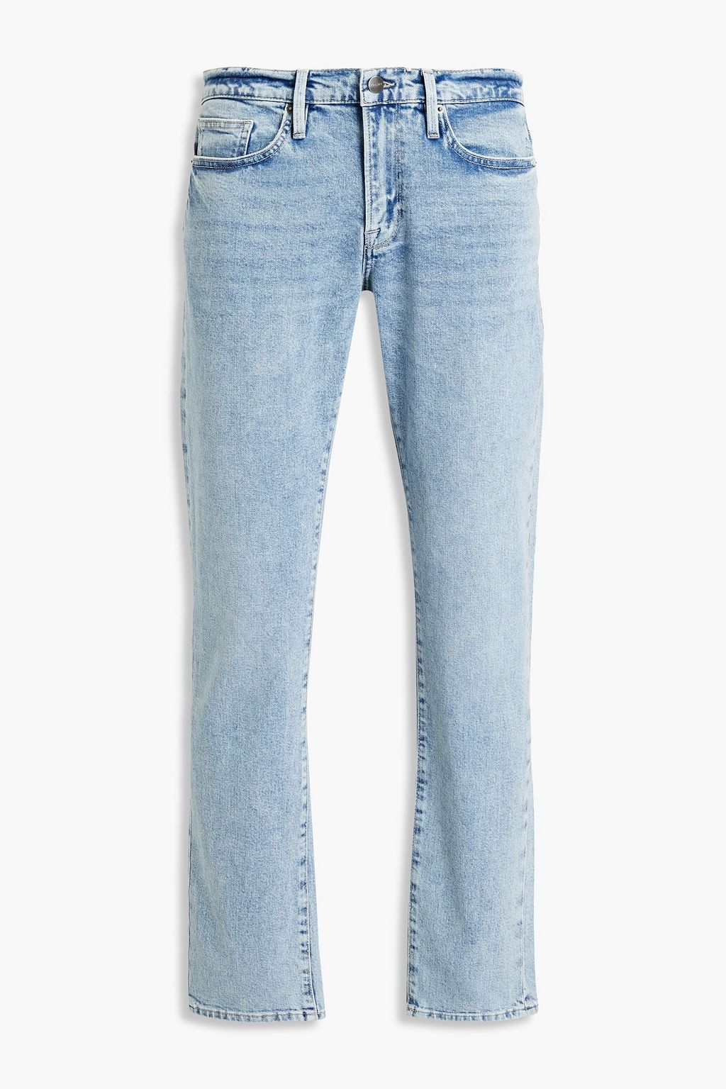 FRAME L'Homme slim-fit faded denim jeans | THE OUTNET