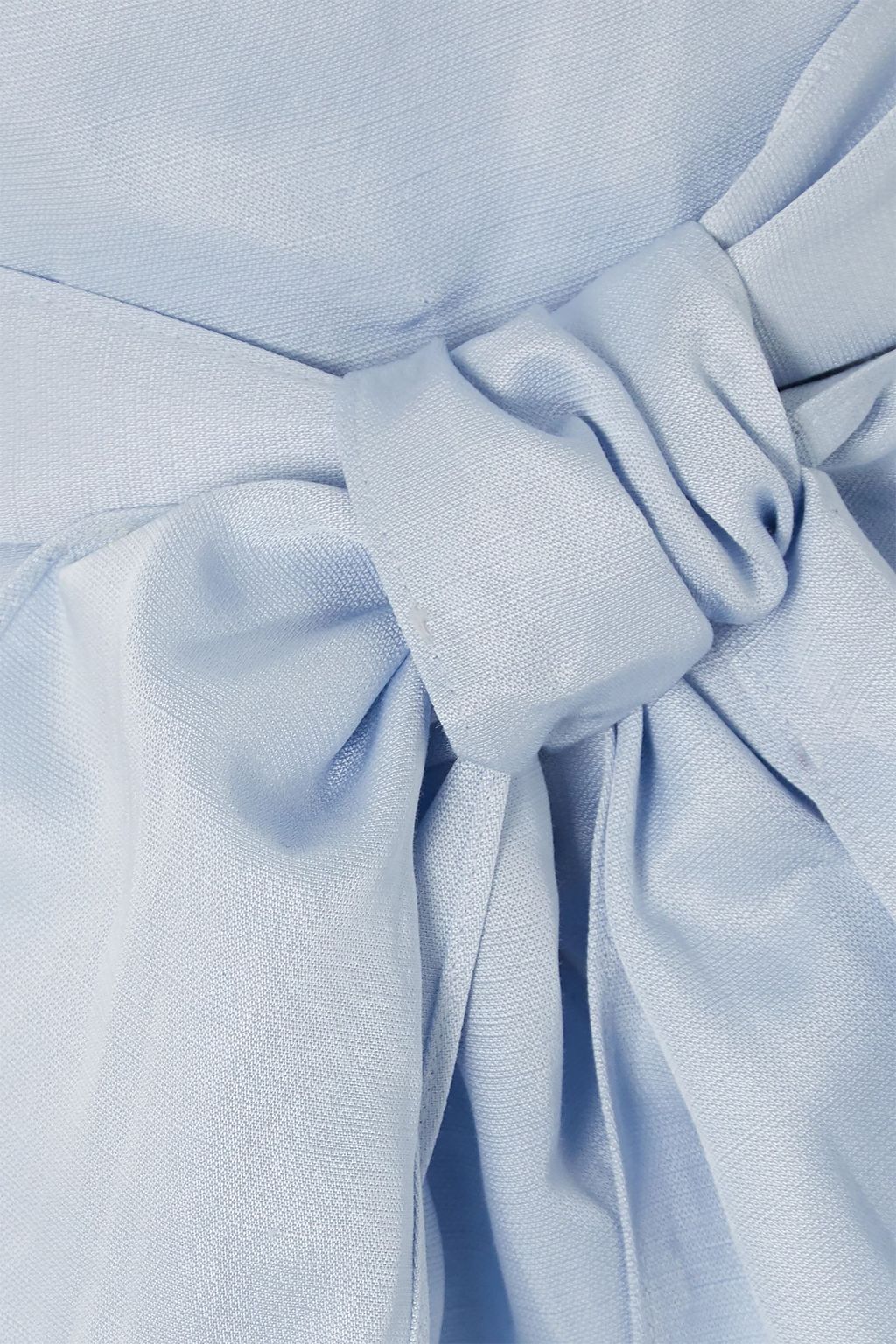 BONDI BORN Belted woven top