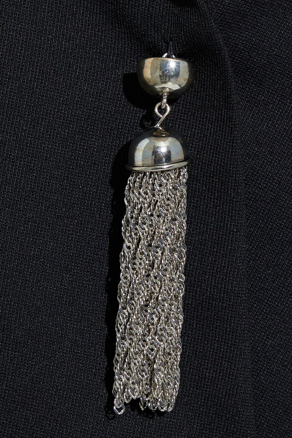 RABANNE Tasseled wool-crepe blazer
