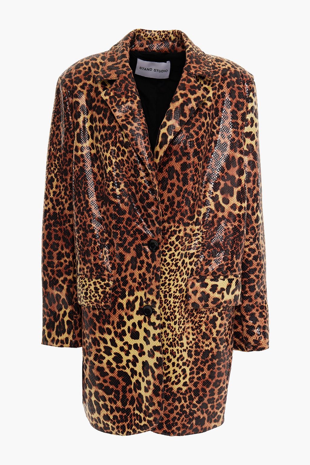 studio leopard print jacket