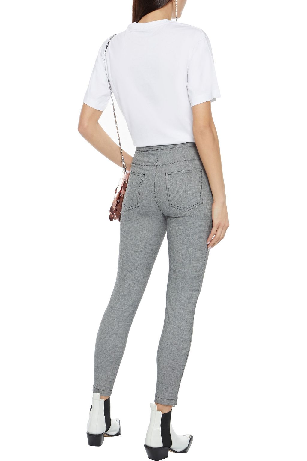 RABANNE Printed organic cotton-jersey T-shirt