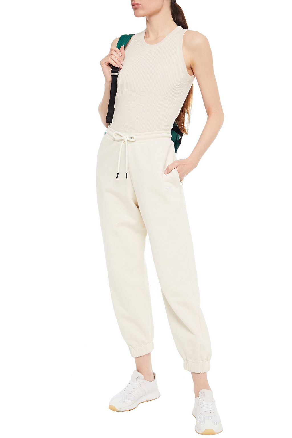 REEBOK X VICTORIA BECKHAM Ribbed wool-blend tank