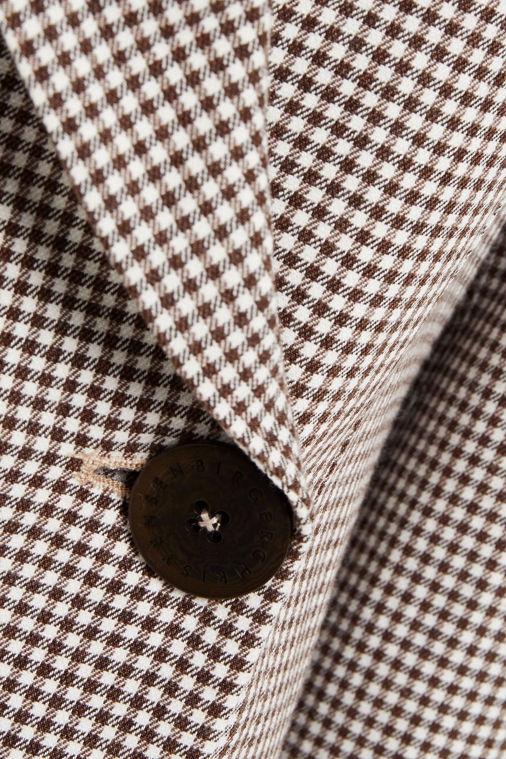 REMAIN BIRGER CHRISTENSEN Vivi checked woven blazer