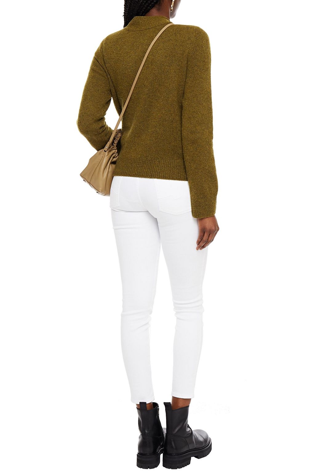 7 FOR ALL MANKIND Mid-rise skinny jeans