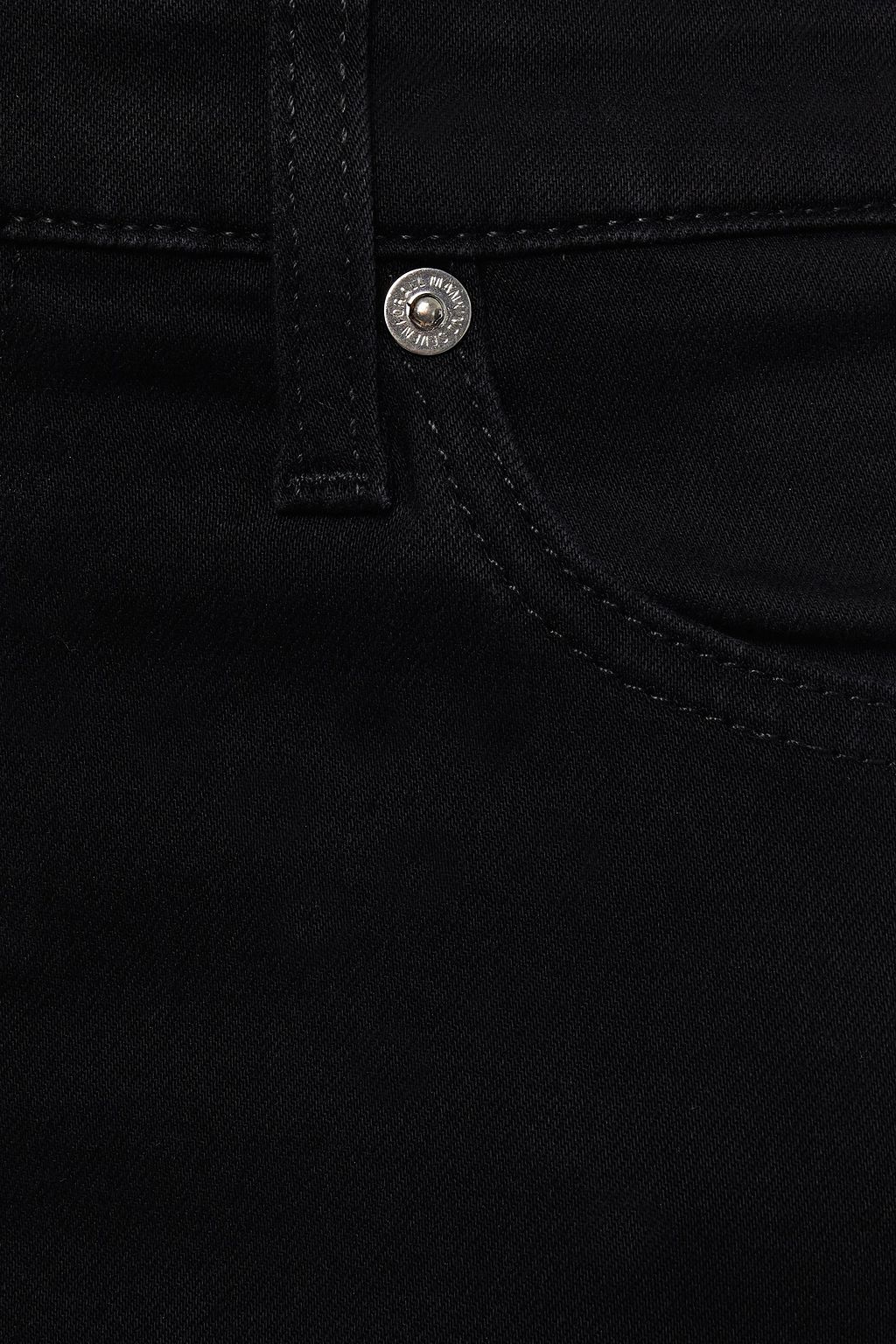 7 FOR ALL MANKIND Mid-rise slim-leg jeans