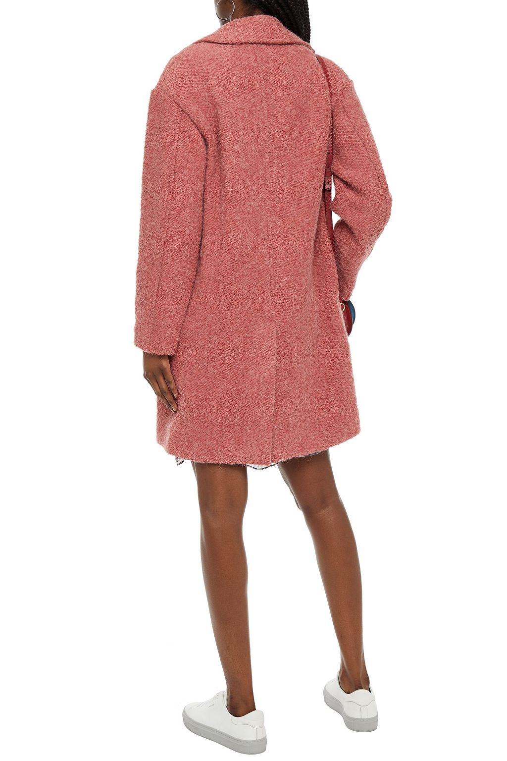 MARANT ÉTOILE Dante brushed bouclé coat