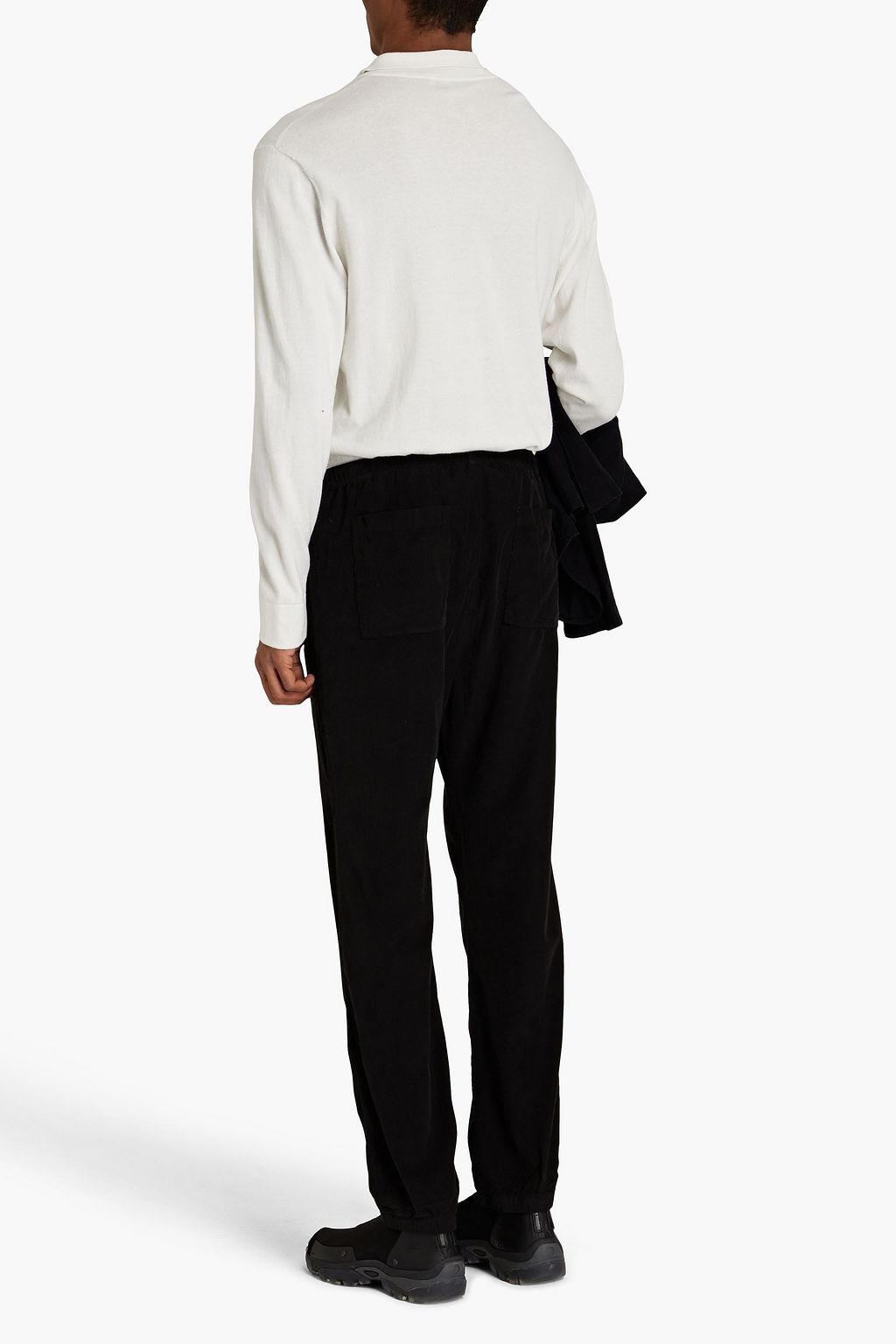 JAMES PERSE Tapered cotton-corduroy pants
