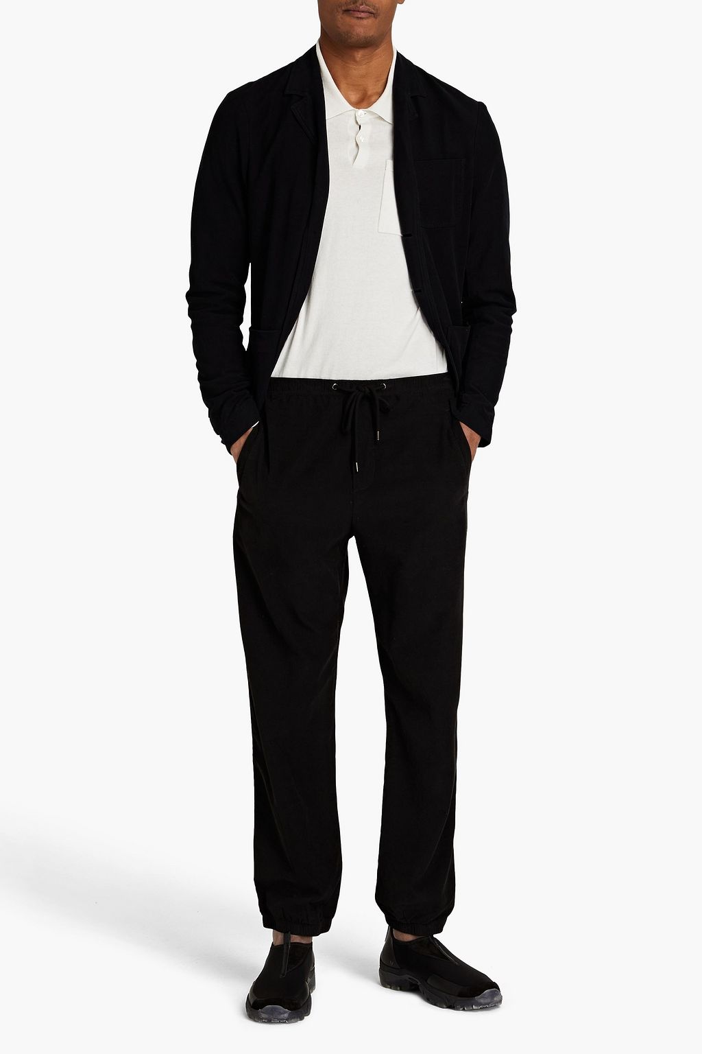 JAMES PERSE Tapered cotton-corduroy pants