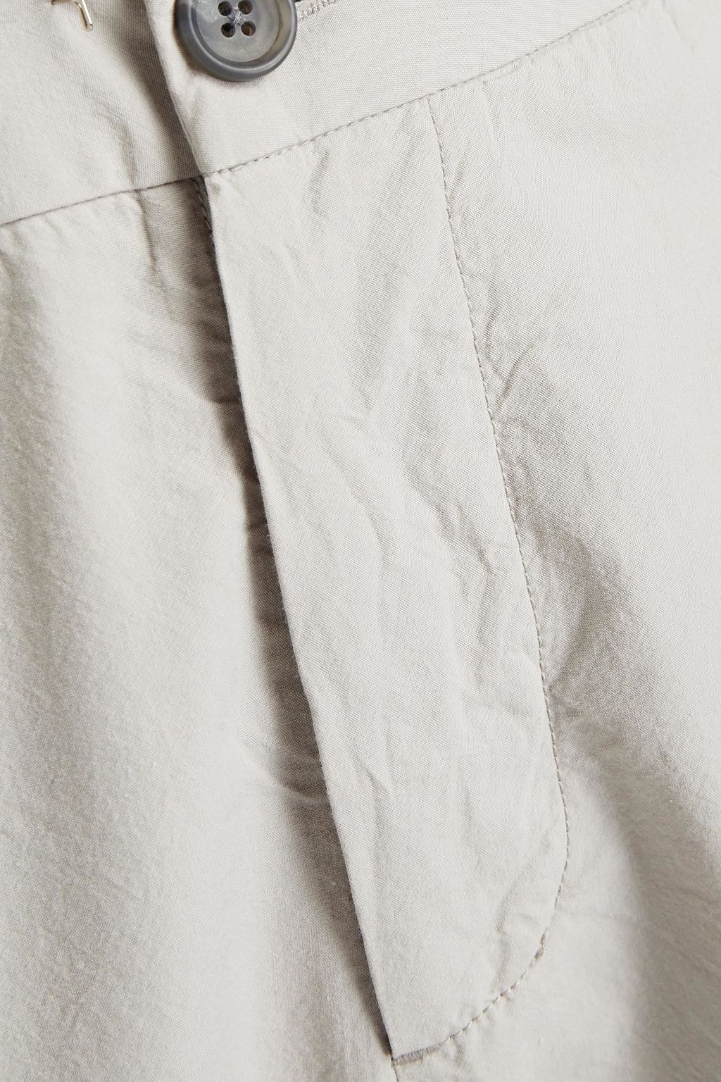 JAMES PERSE Tapered cotton-poplin pants