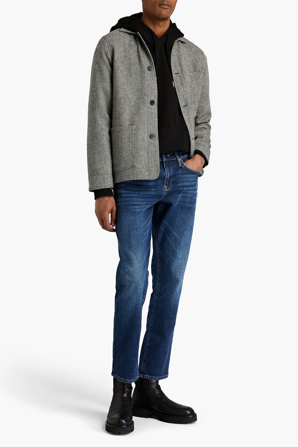 FRAME L'Homme slim-fit denim jeans