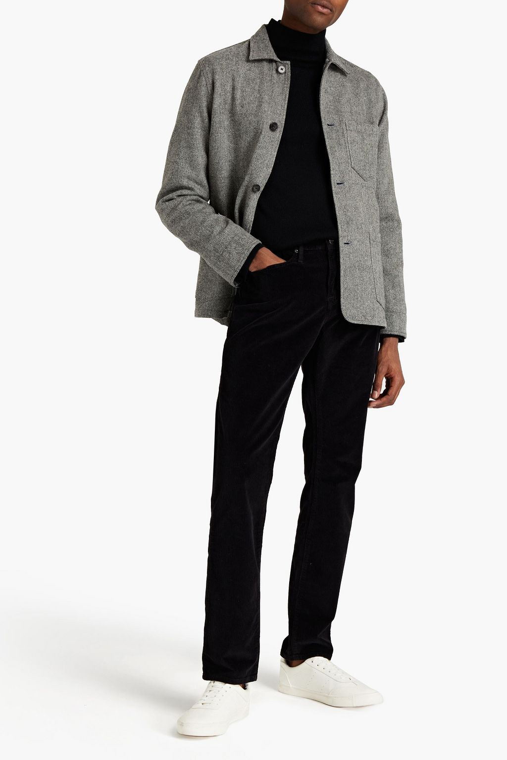 FRAME L'homme cotton-blend corduroy pants