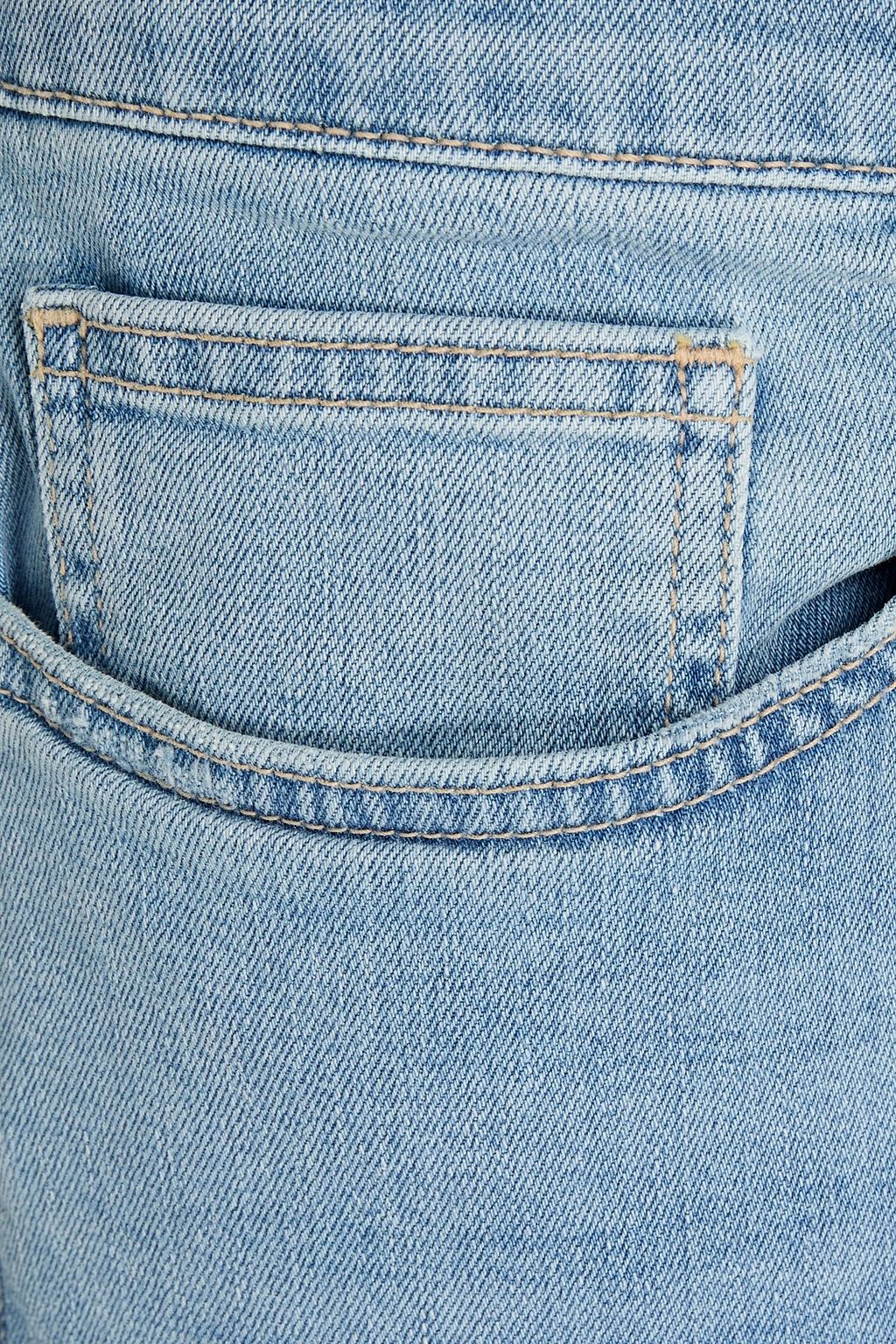 FRAME L'Homme slim-fit faded denim jeans