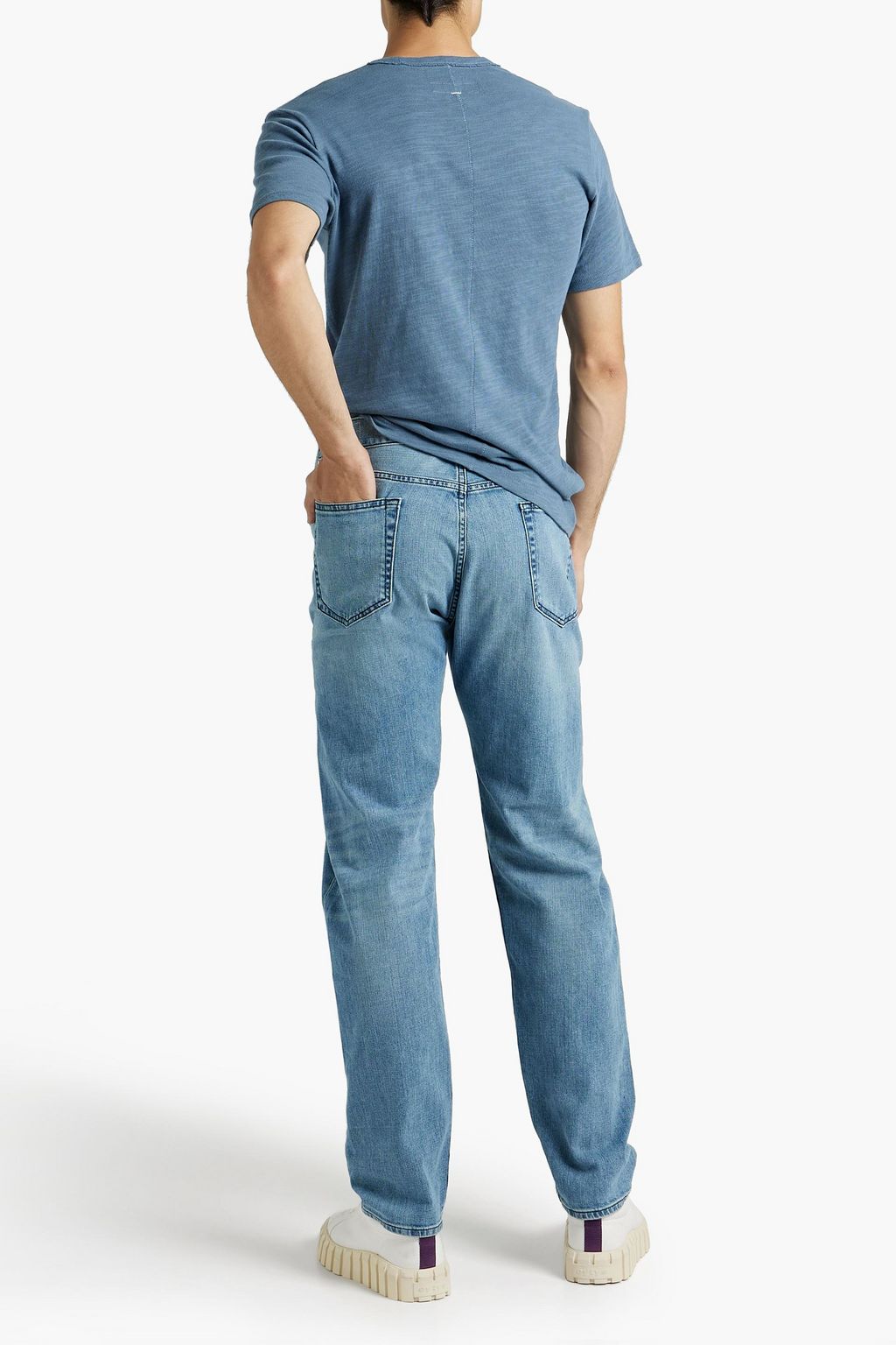 RAG & BONE Slub organic cotton-jersey T-shirt
