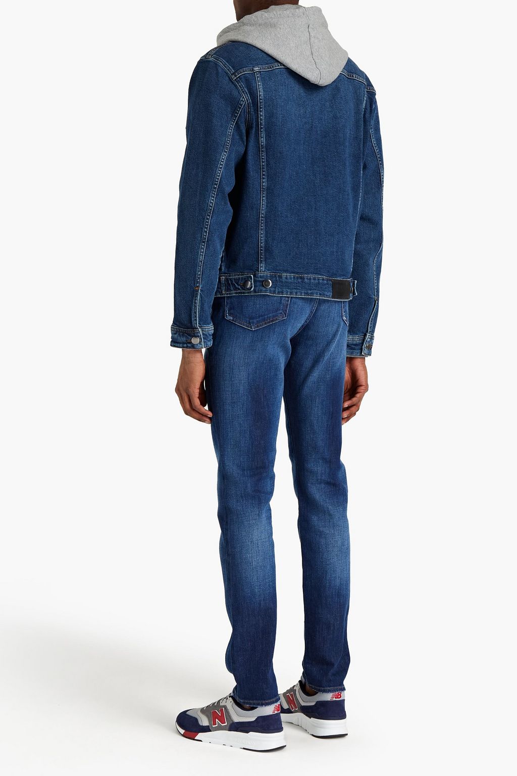 FRAME Weekend faded denim jacket
