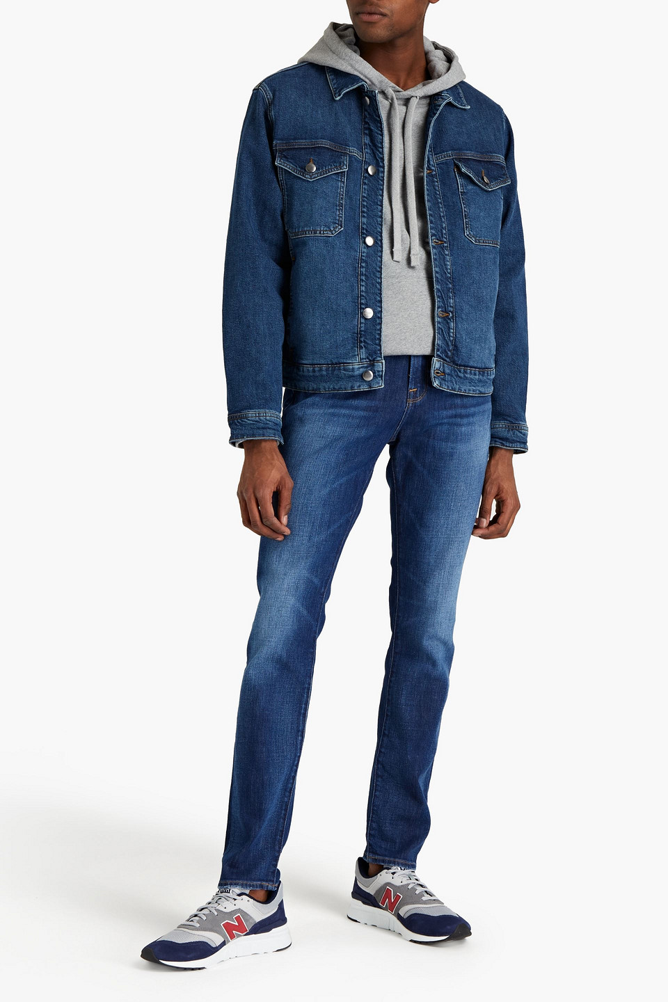 Frame Denim Vintage Trucker Jacket In California