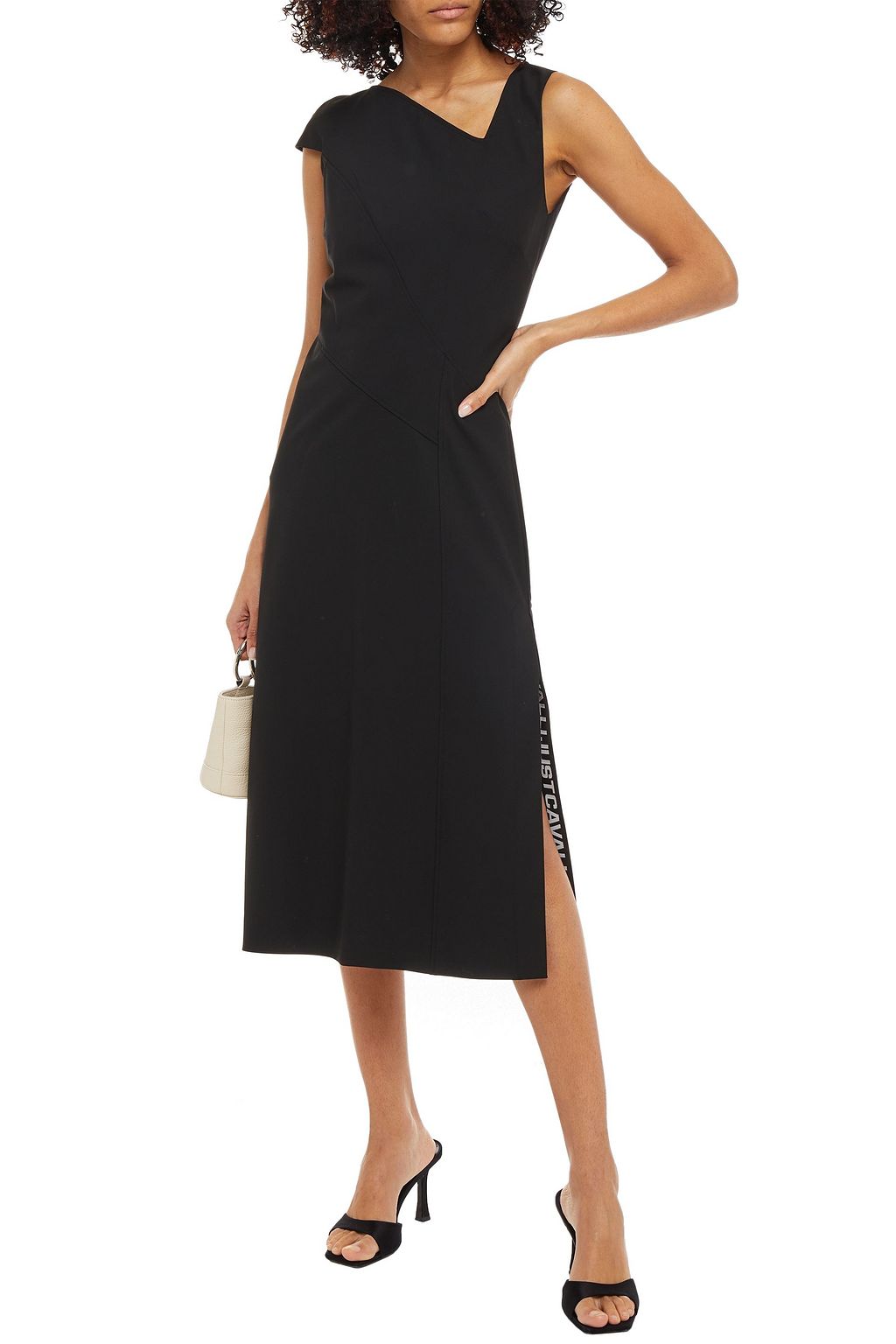 JUST CAVALLI Crepe midi dress