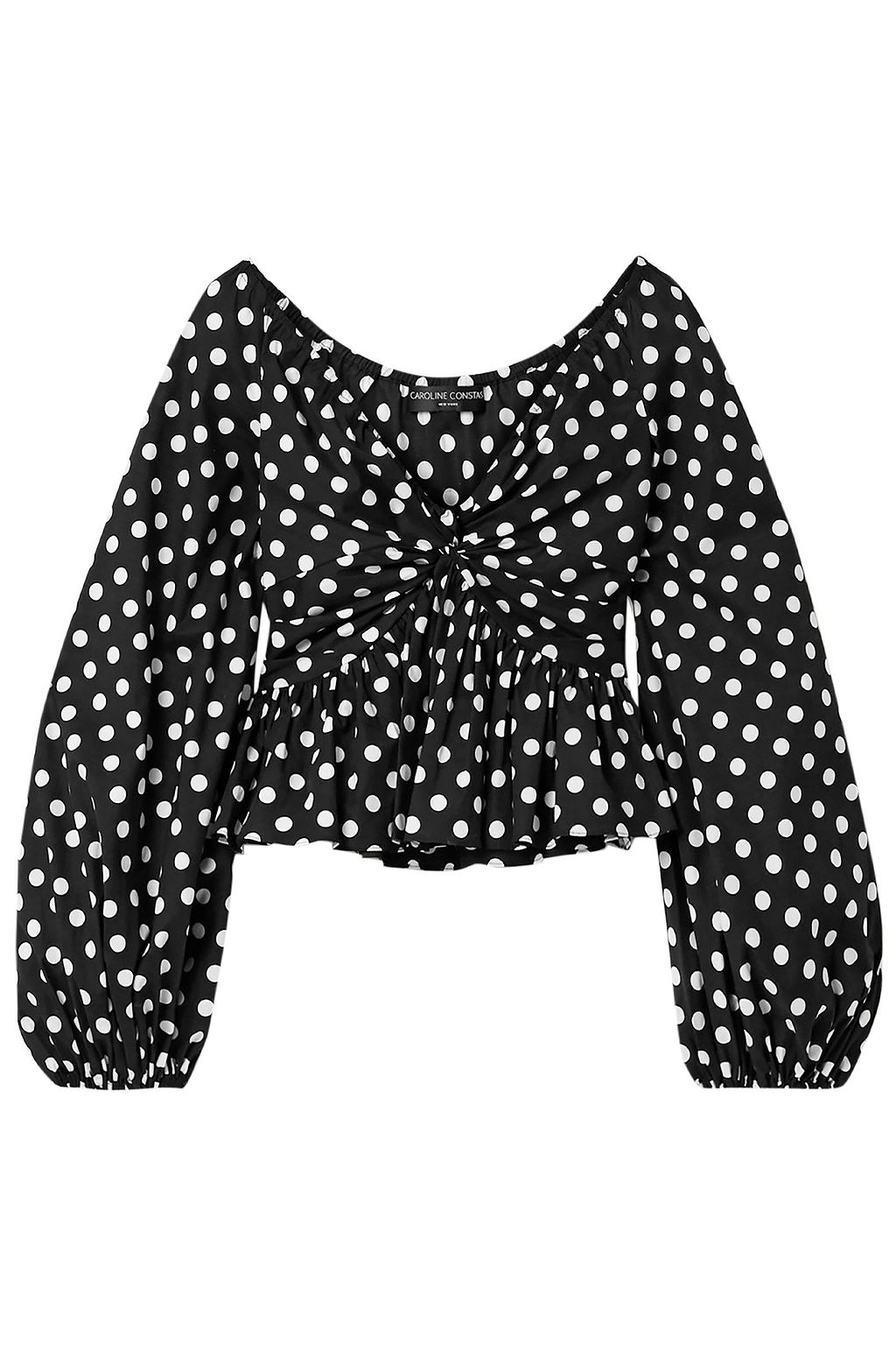 caroline constas polka dot