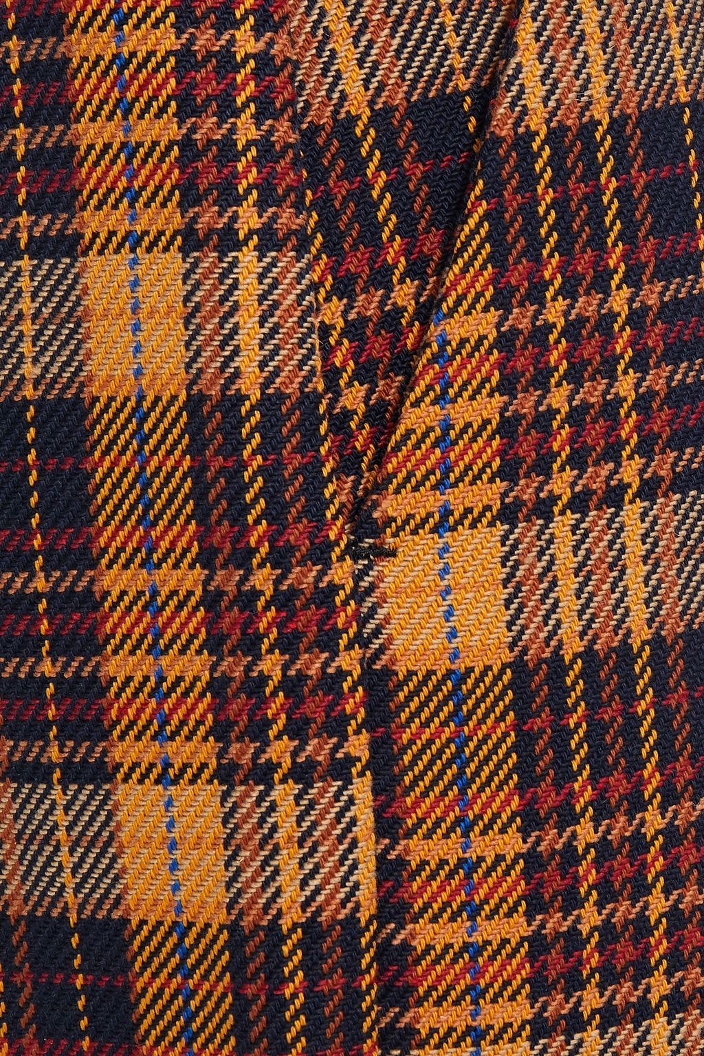 REMAIN BIRGER CHRISTENSEN Checked cotton-blend straight-leg pants