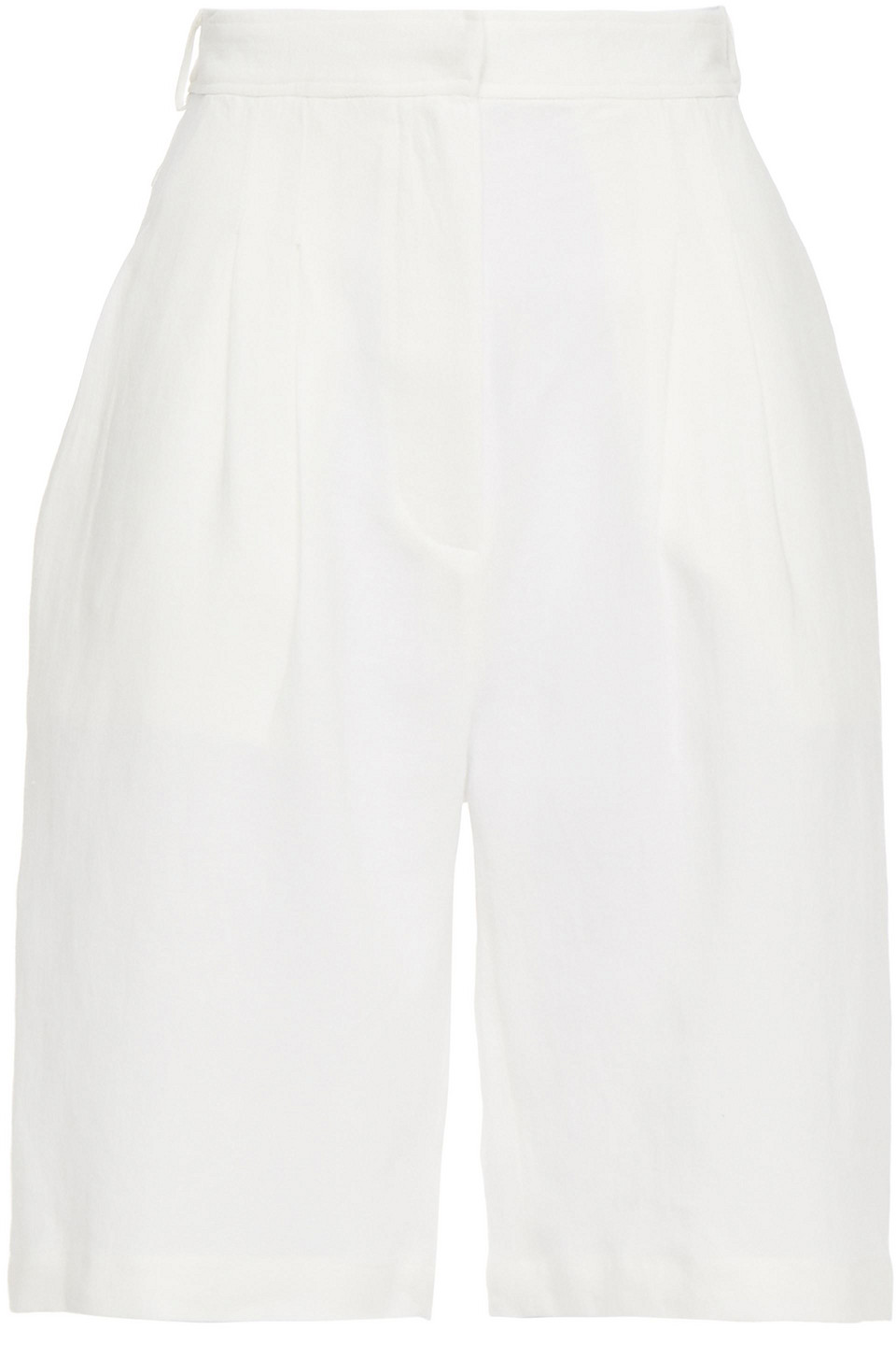 Le Kasha Linen Shorts In Cream