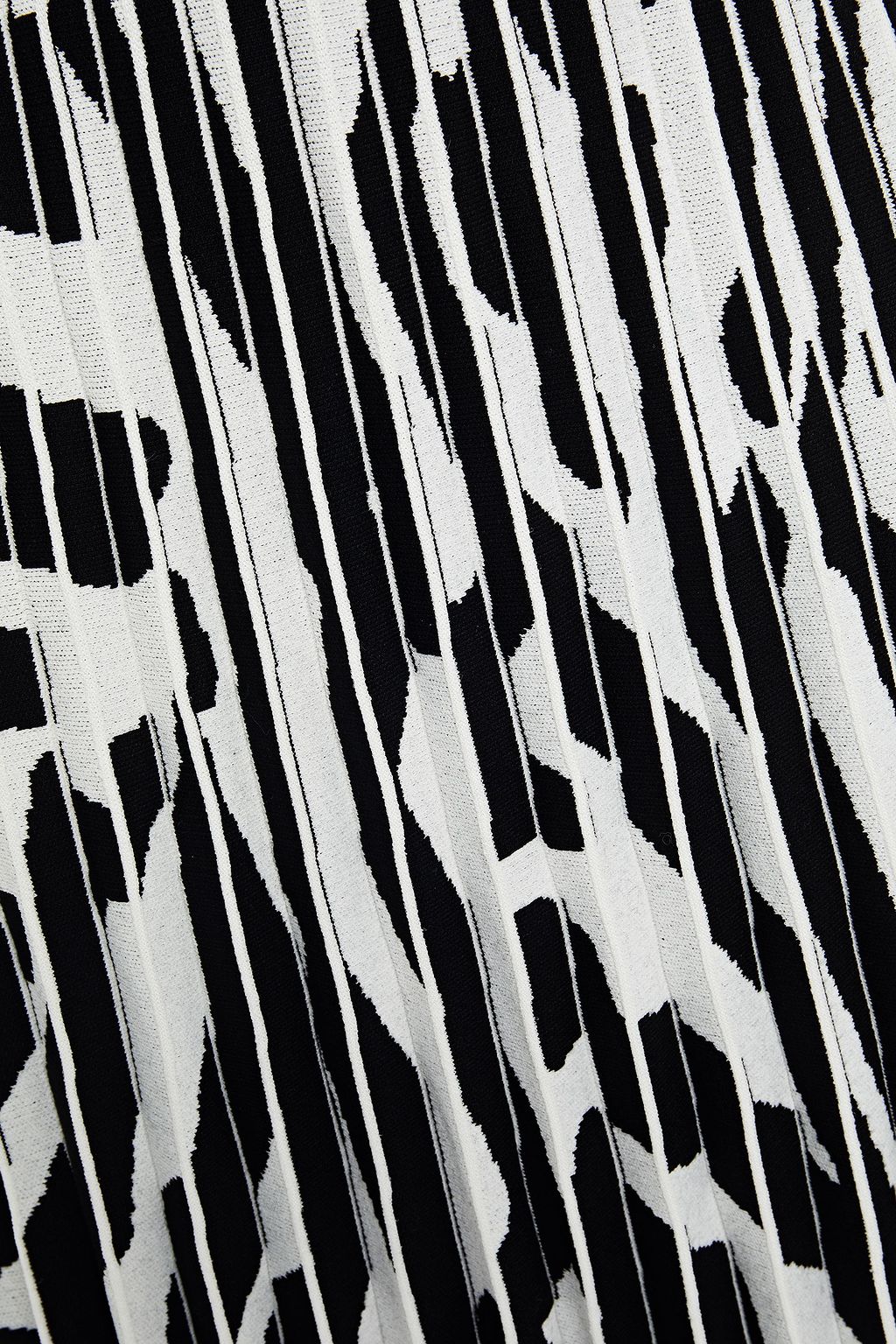 PROENZA SCHOULER Plissierter Midirock aus Jacquard