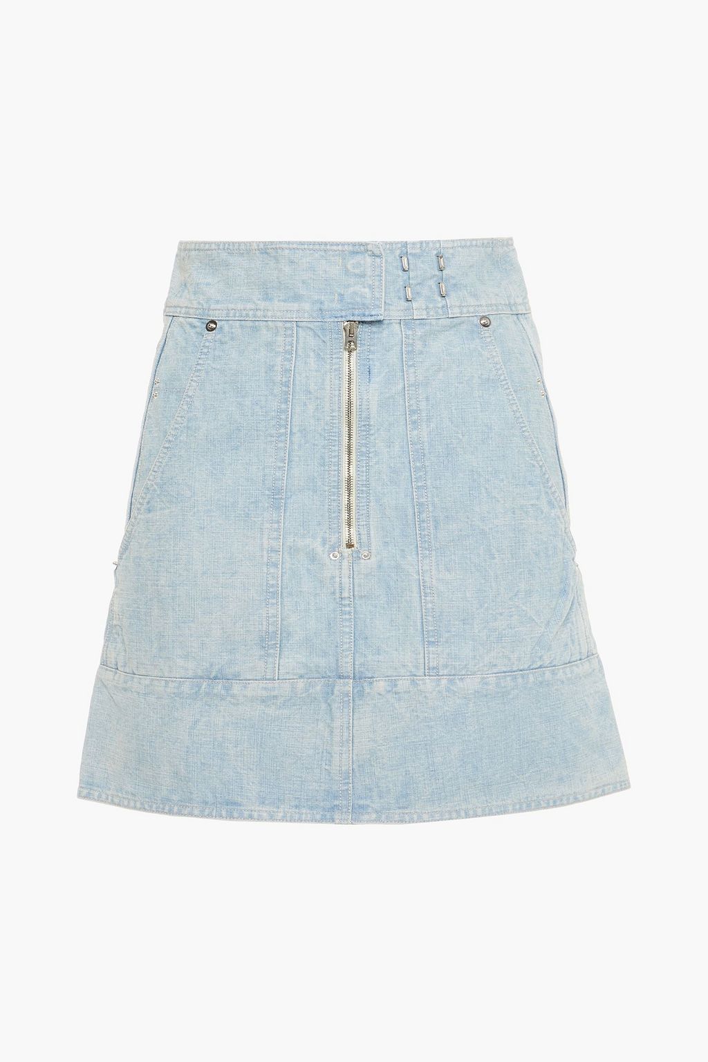 Light denim Natalia denim mini skirt 
