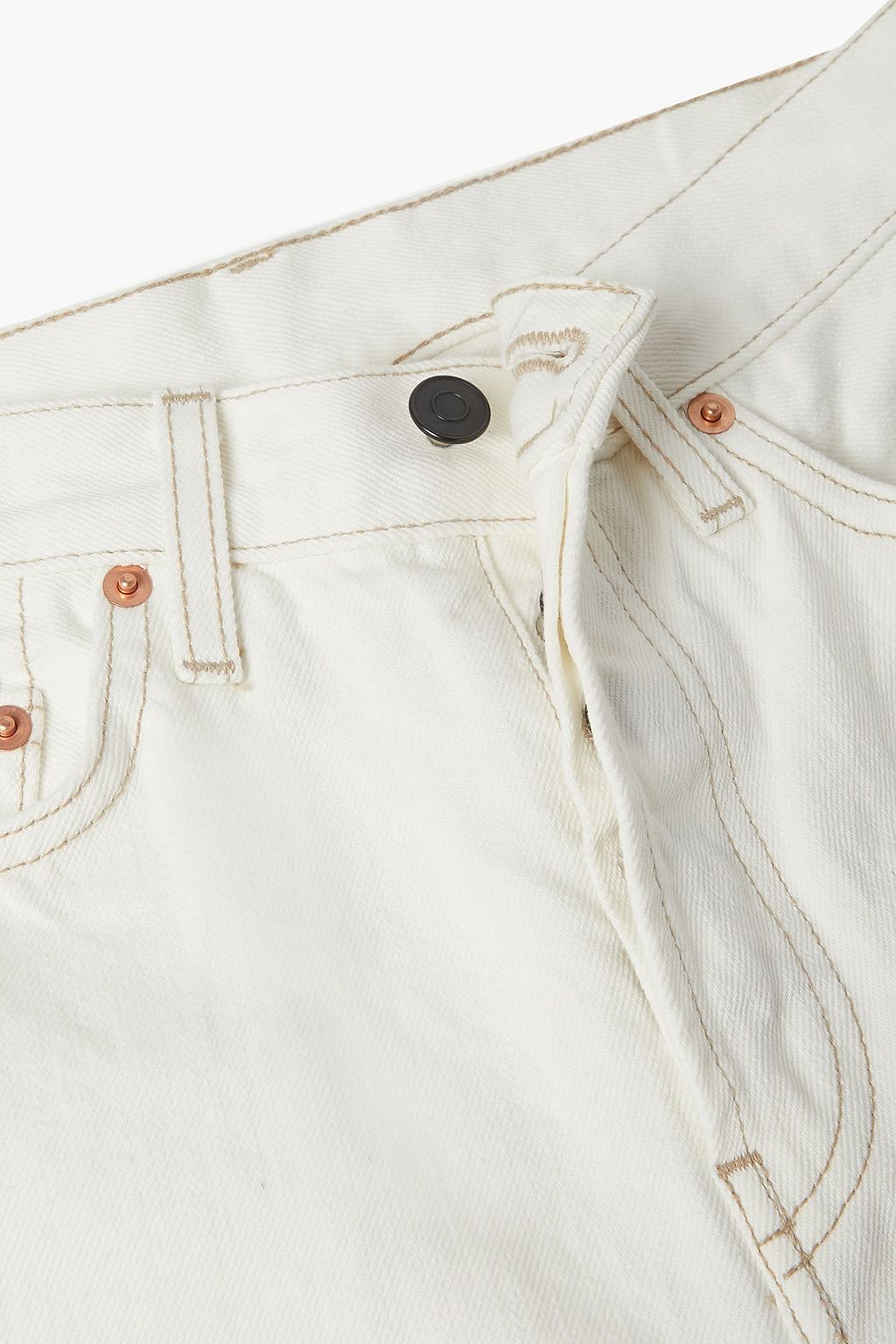 WARDROBE.NYC بنطلون جينز بقصة أرجل مستقيمة وخصر مرتفع