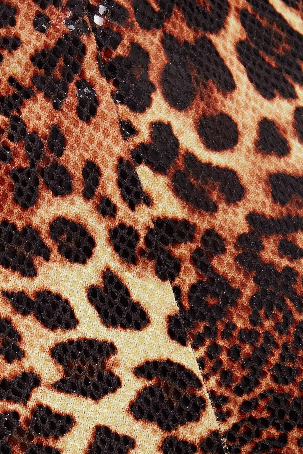 STAND STUDIO Leopard-print faux snake-effect leather skinny pants