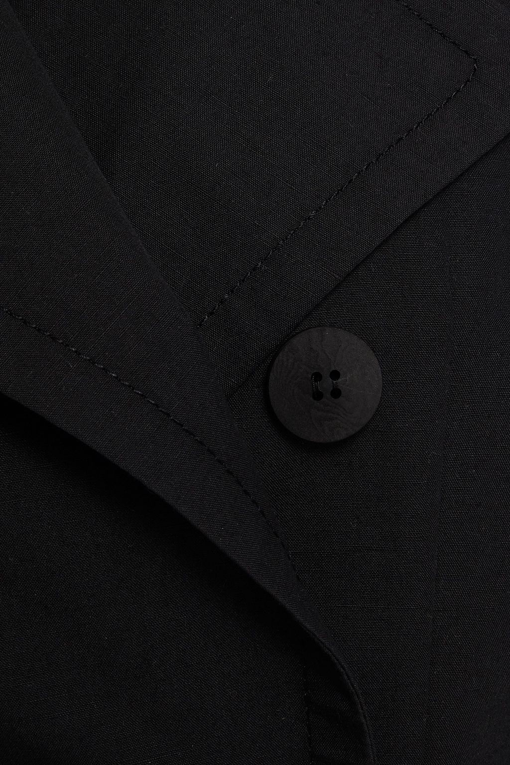 LVIR Belted linen and cotton-blend coat