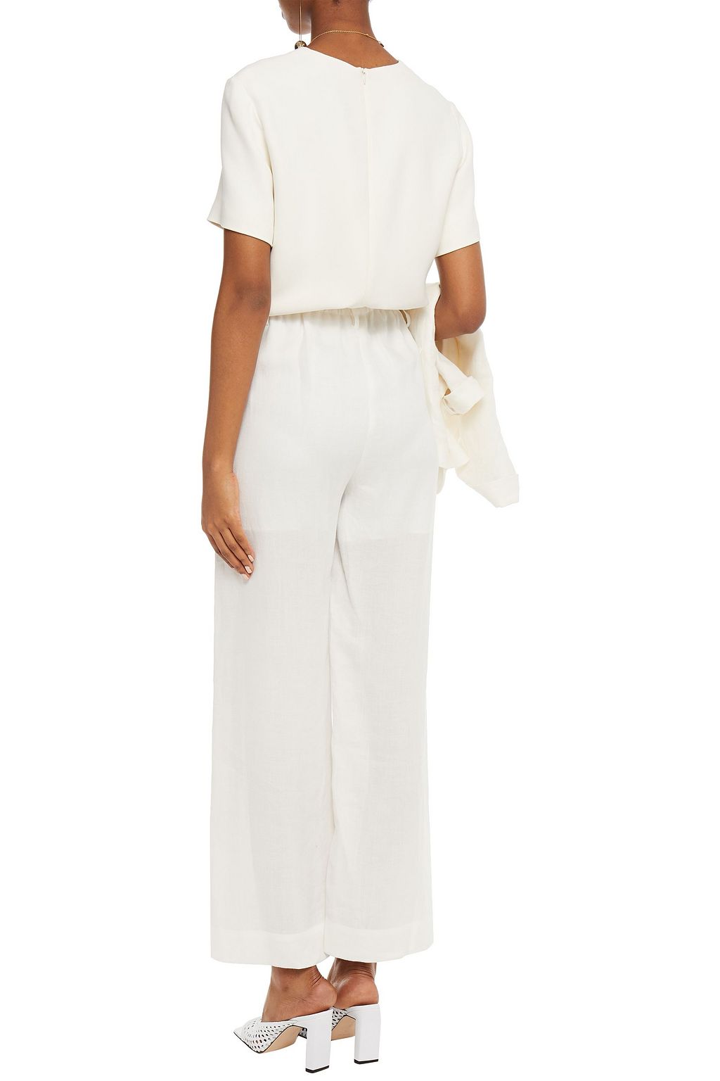 LVIR Linen wide-leg pants