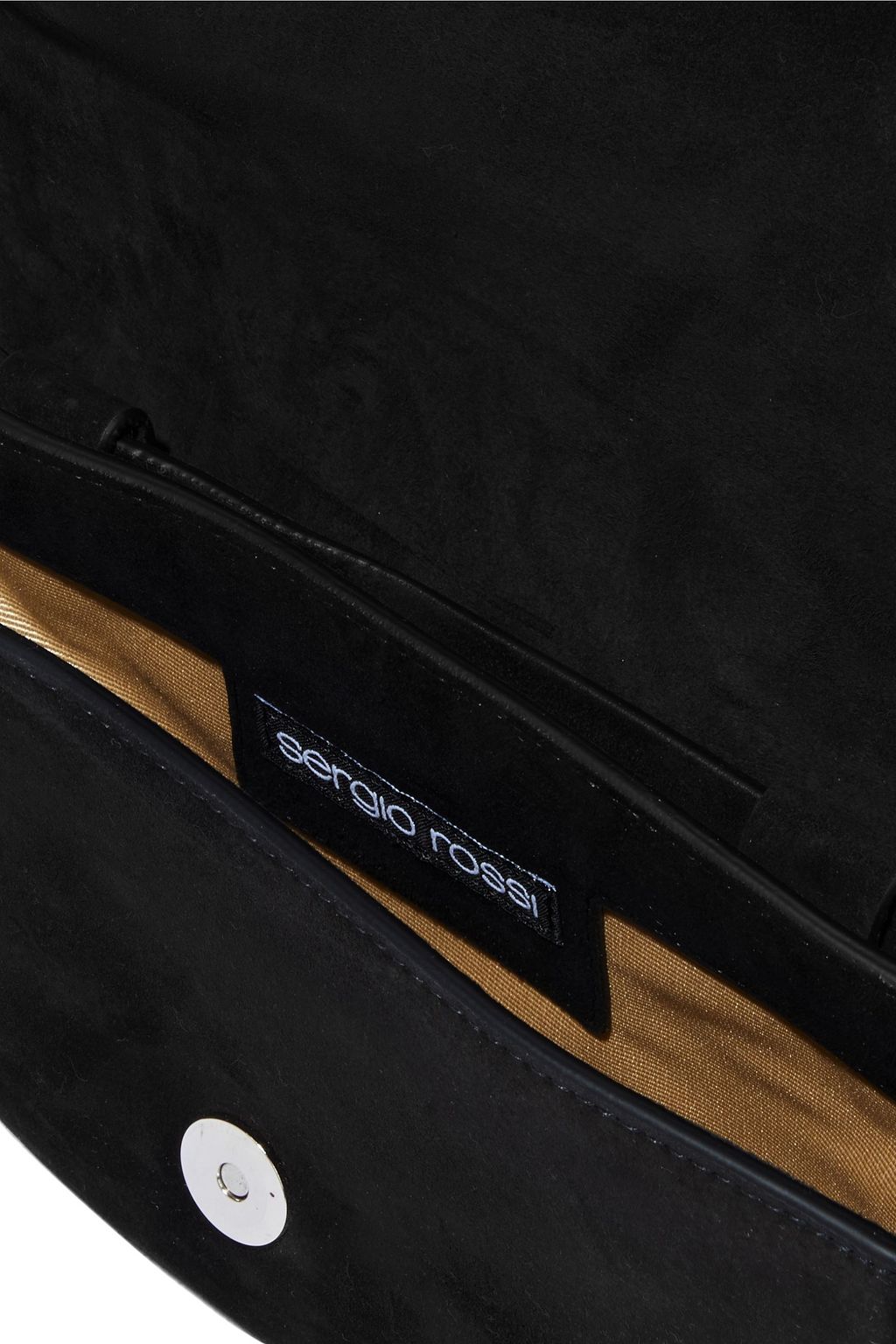 SERGIO ROSSI Fringed suede belt bag