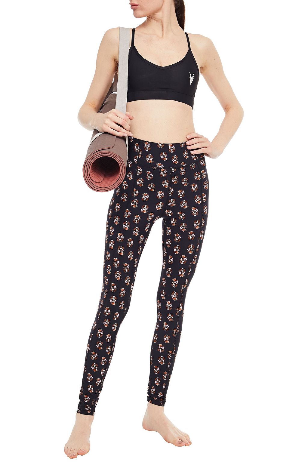 THE UPSIDE Rosella floral-print stretch leggings