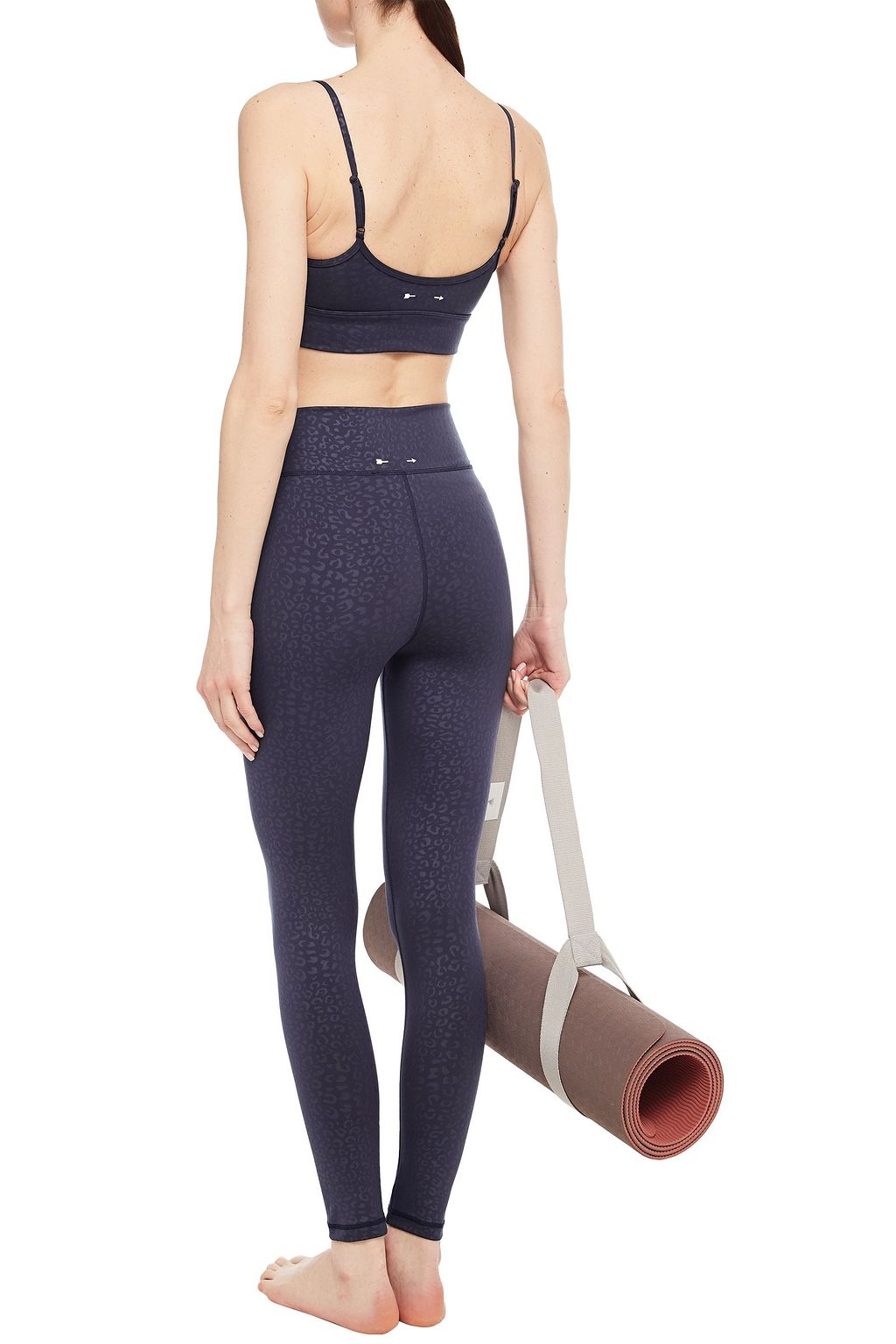 THE UPSIDE Leopard-print stretch leggings