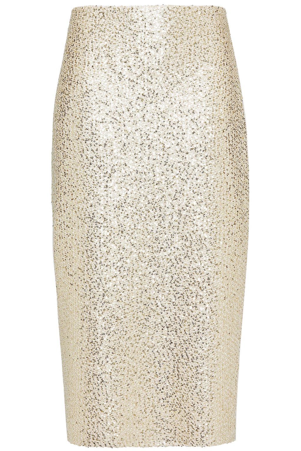 sequin knit skirt