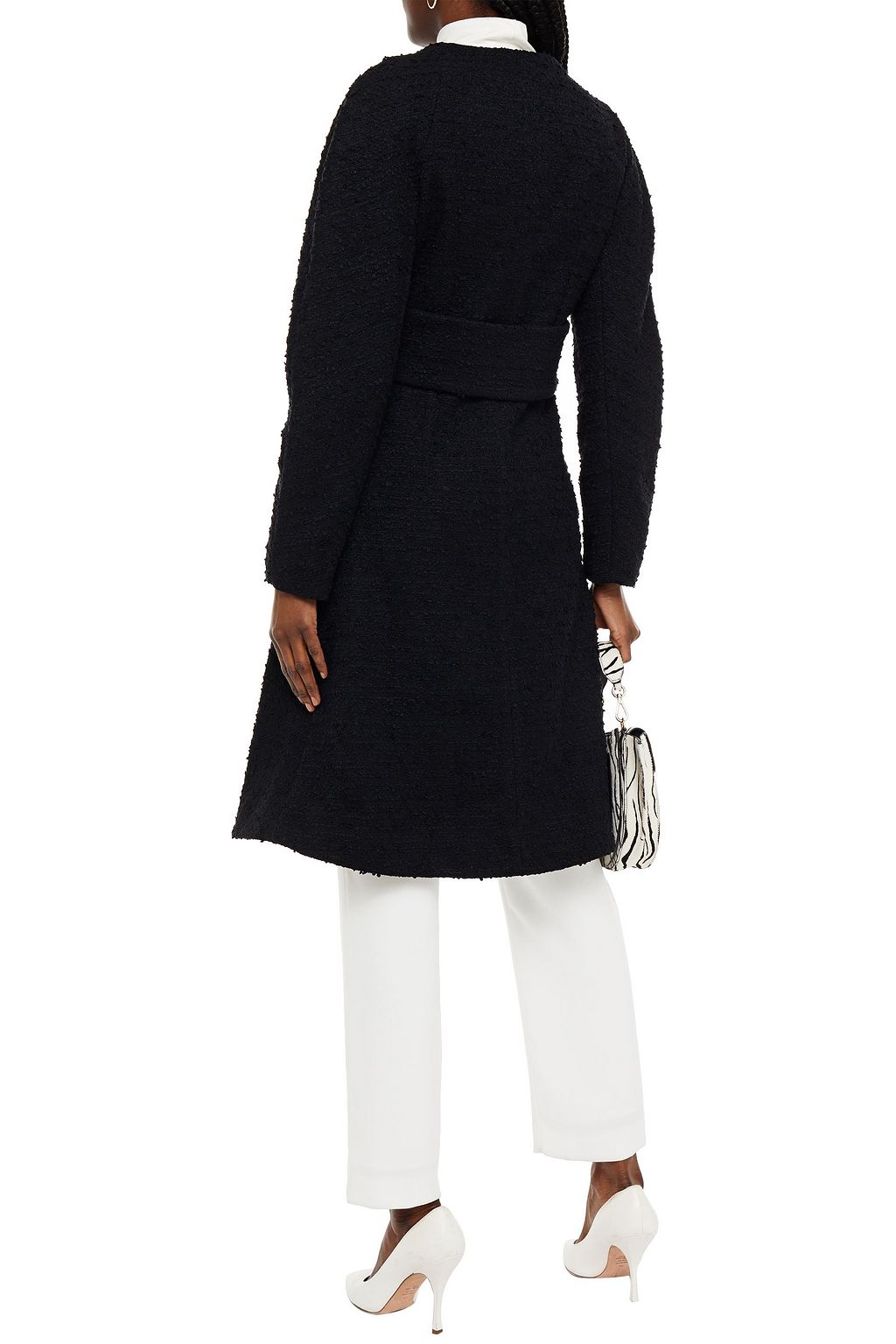 PROENZA SCHOULER Mantel aus Bouclé-Tweed