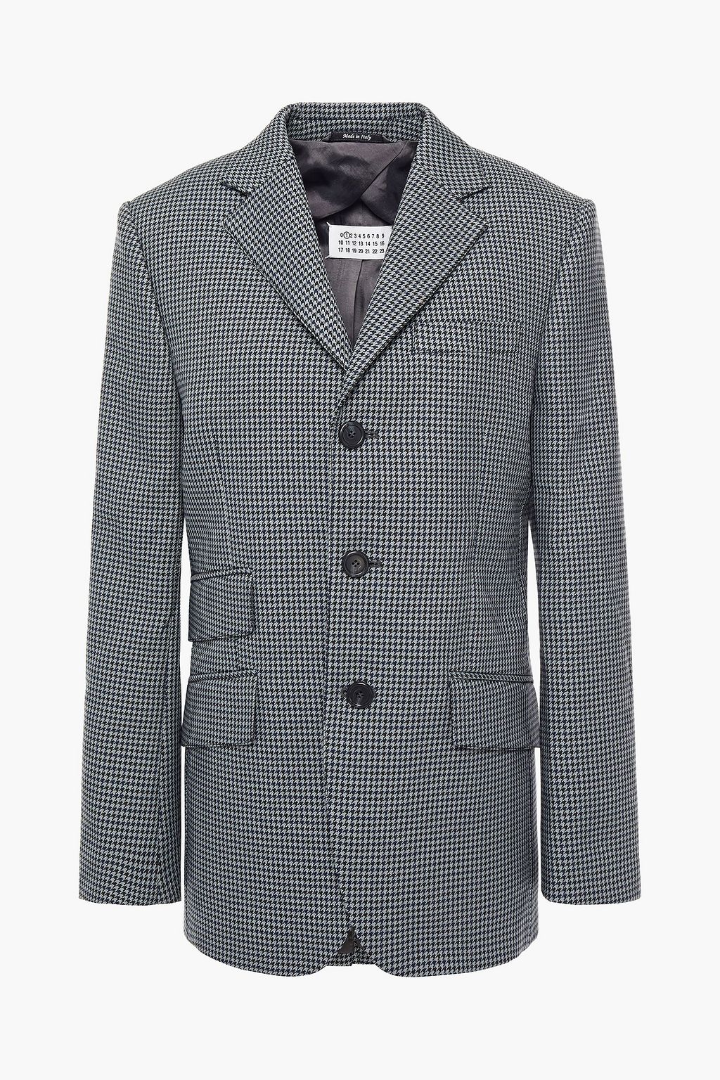 margiela houndstooth coat
