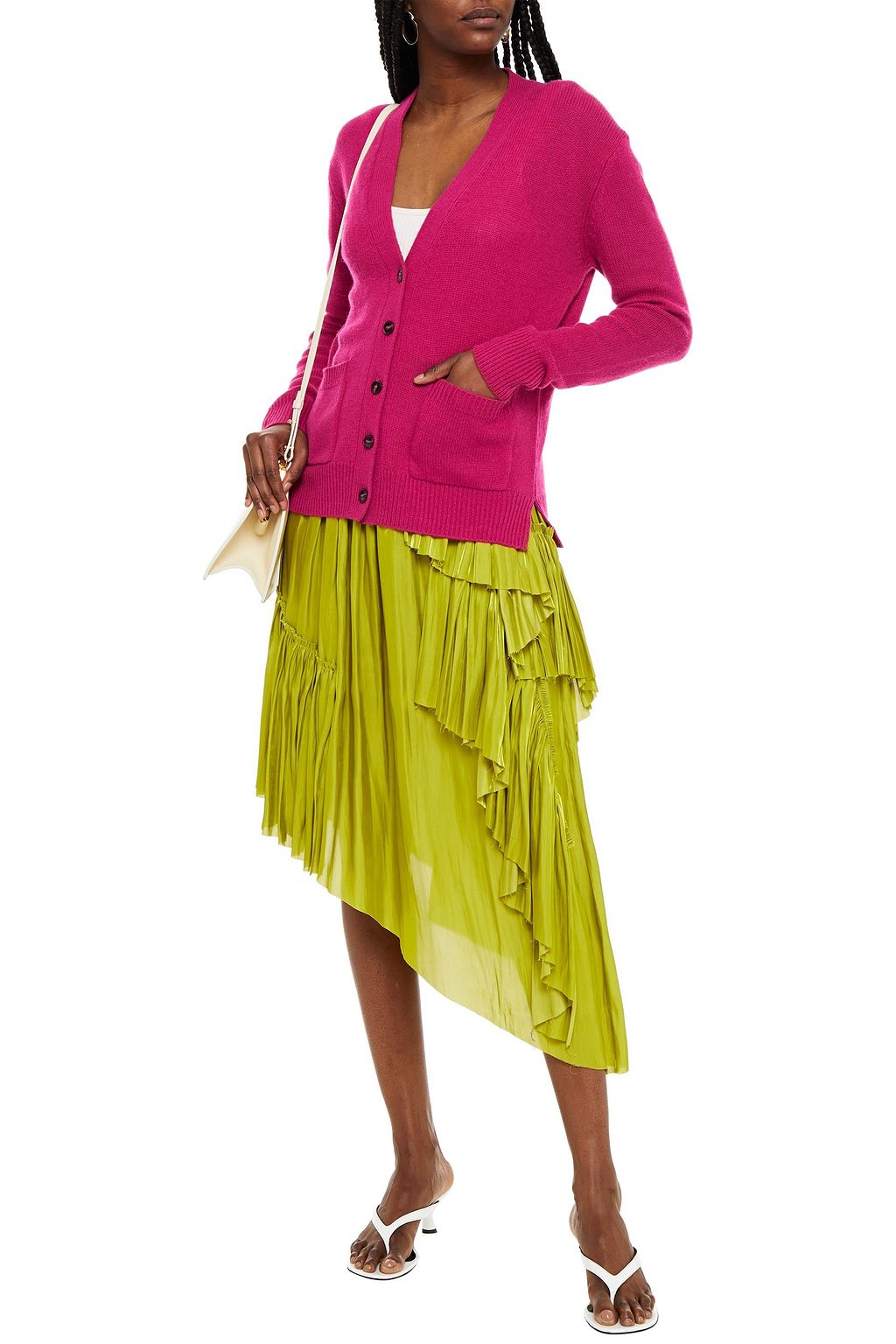 PAUL & JOE Wool and cashmere-blend cardigan