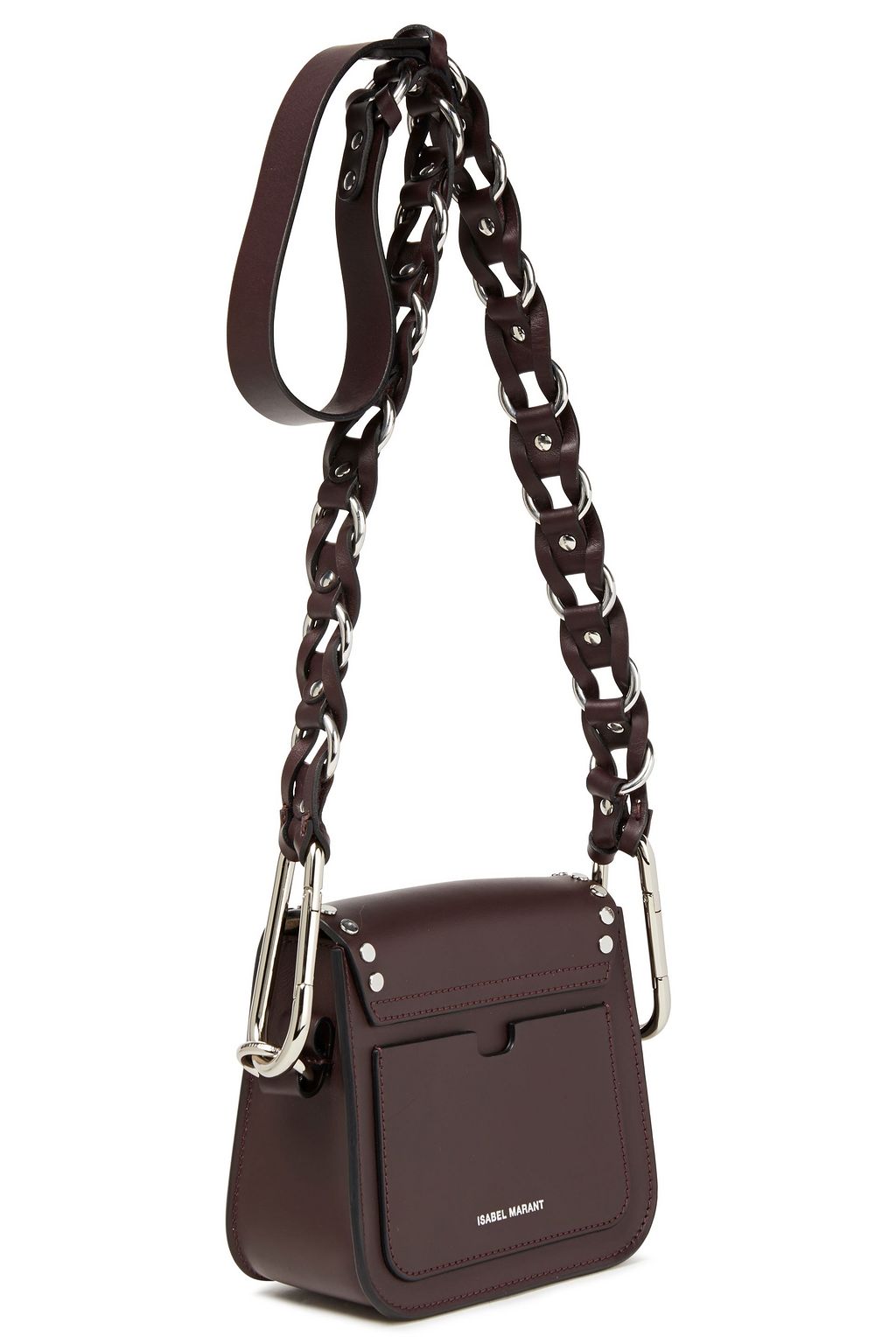 ISABEL MARANT Studded leather shoulder bag